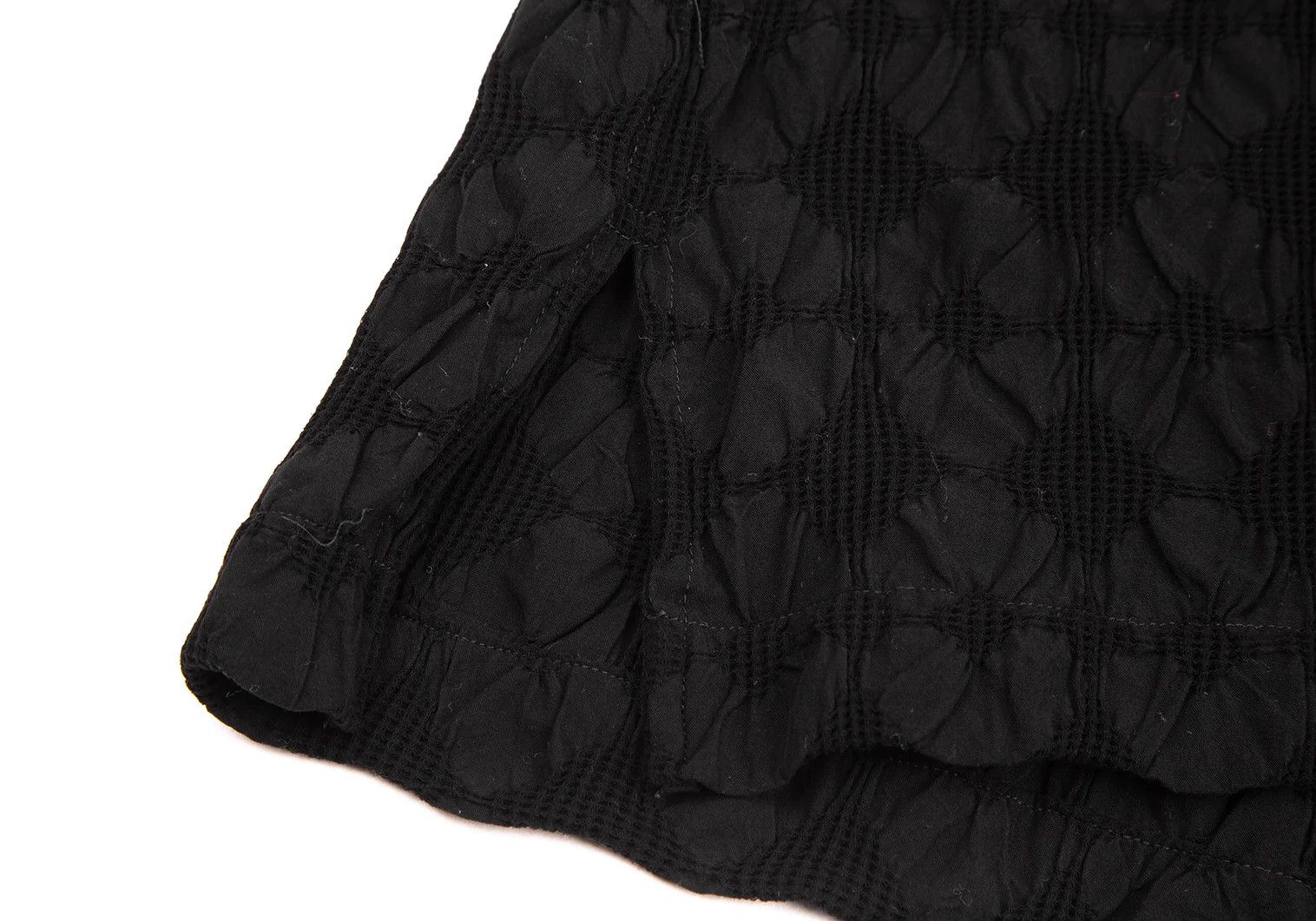 Issey Miyake Waffle Jacquard Shirt in Black Size 3 Size US L / EU 52-54 / 3 - 9 Thumbnail