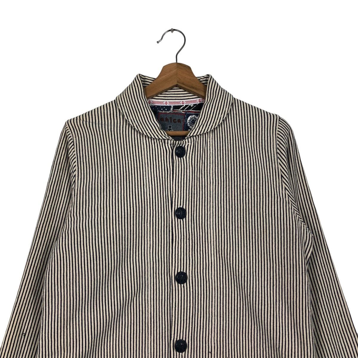 45rpm 🔥VINTAGE CHORE WORK JACKET BUTTON ANICA JAPAN Size US M / EU 48-50 / 2 - 5 Thumbnail