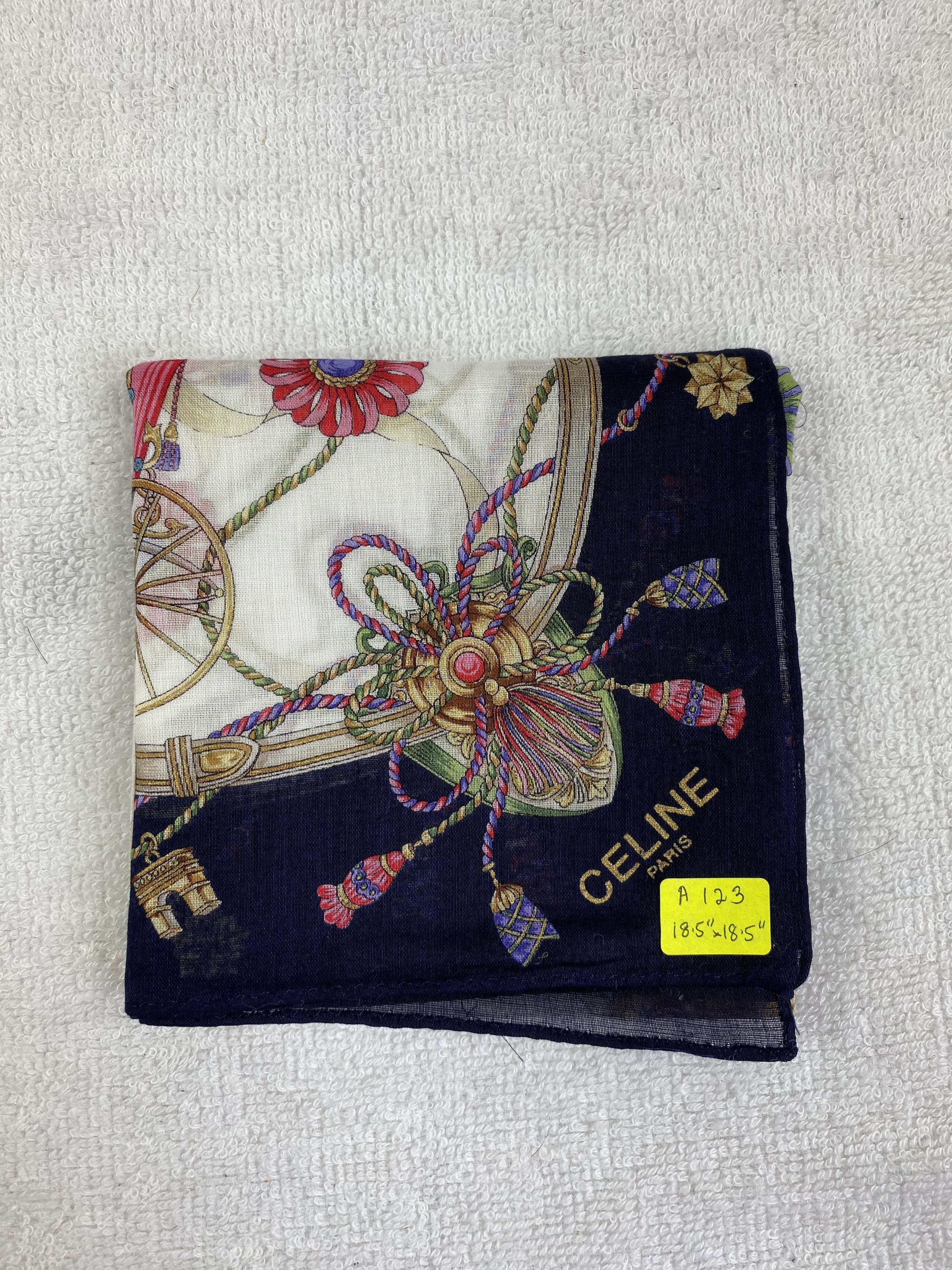 Celine Celine Bandana / Handkerchief / Neckerchief Size ONE SIZE - 6 Thumbnail