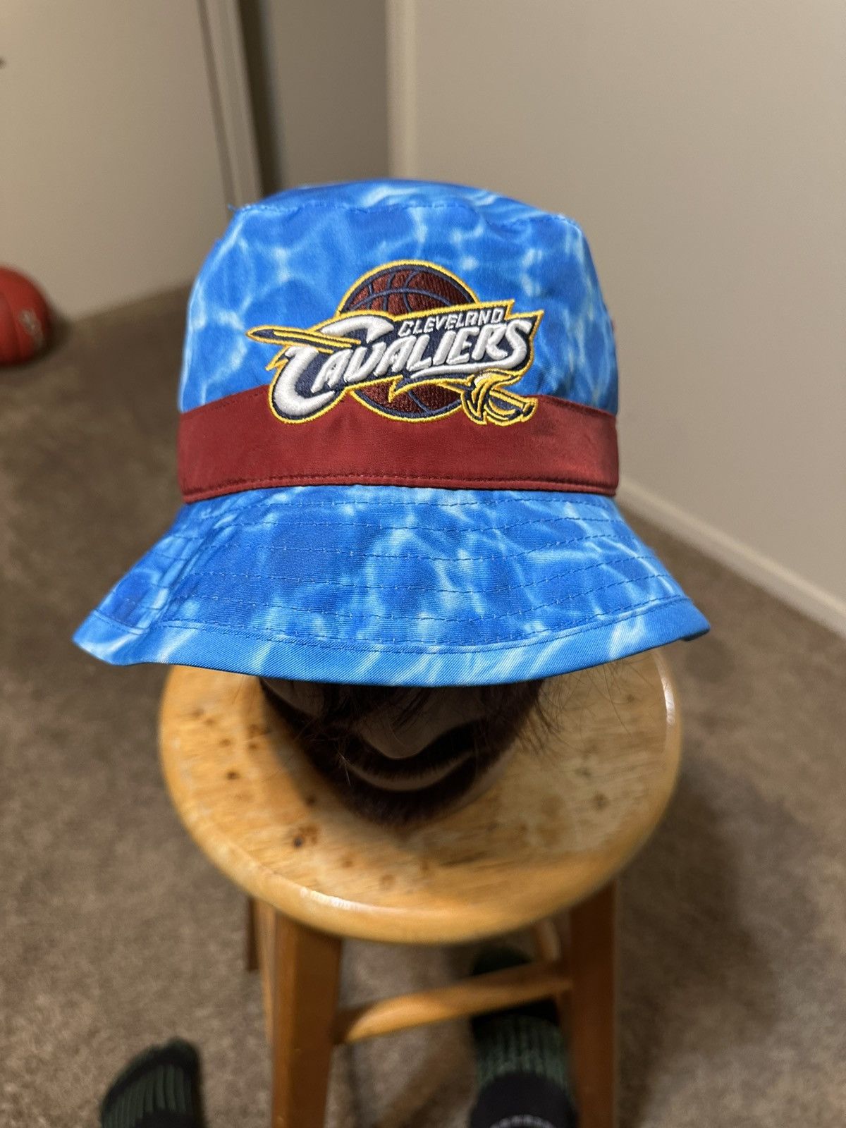 Mitchell & Ness × Vintage Vintage Cleveland Cavaliers “water camo” hat 00s Size ONE SIZE - 2 Thumbnail