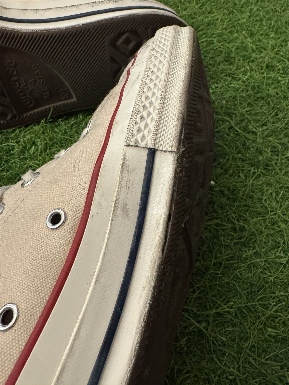 Converse CONVERSE CHUCK 70 HIGH PARCHMENT SNEAKERS Size US 10.5 / EU 43-44 - 4 Thumbnail