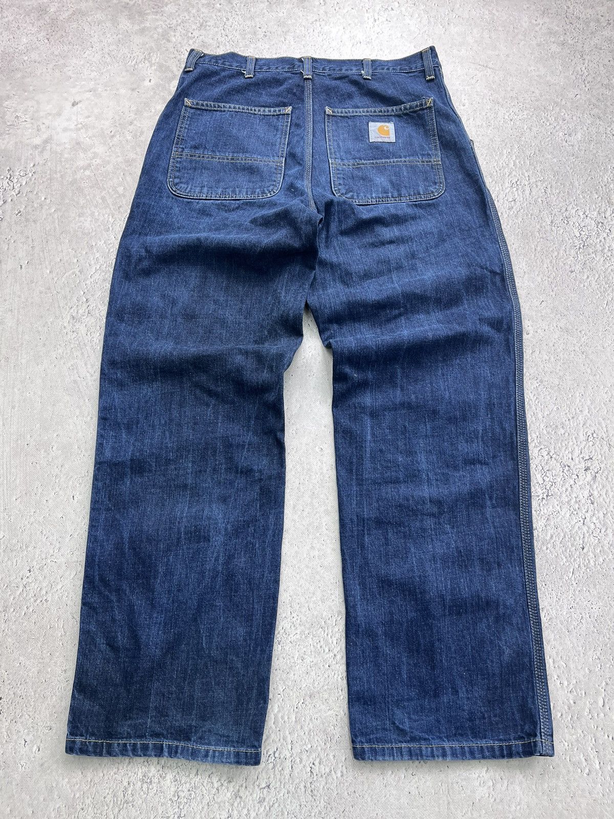 Carhartt × Vintage Crazy Vintage Carhartt Carpenter Pants Faded Distressed Size US 30 / EU 46 - 12 Thumbnail