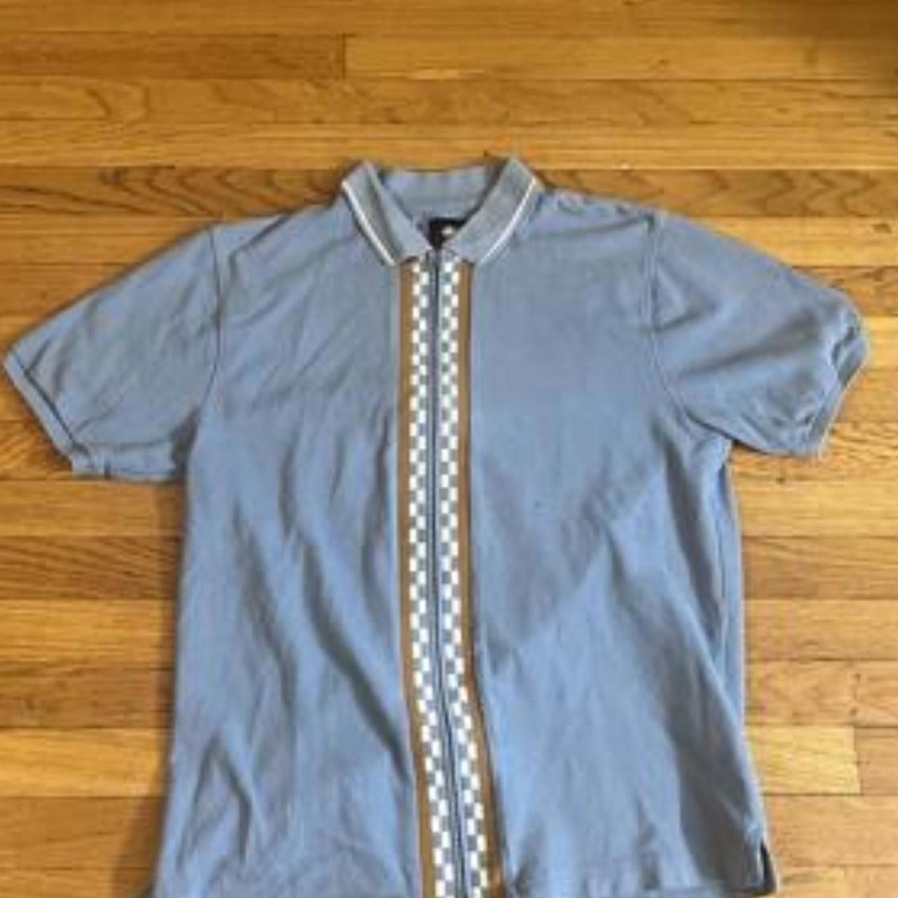 Stussy Stussy Checkered Zip Up Polo Size US S / EU 44-46 / 1 - 2 Thumbnail