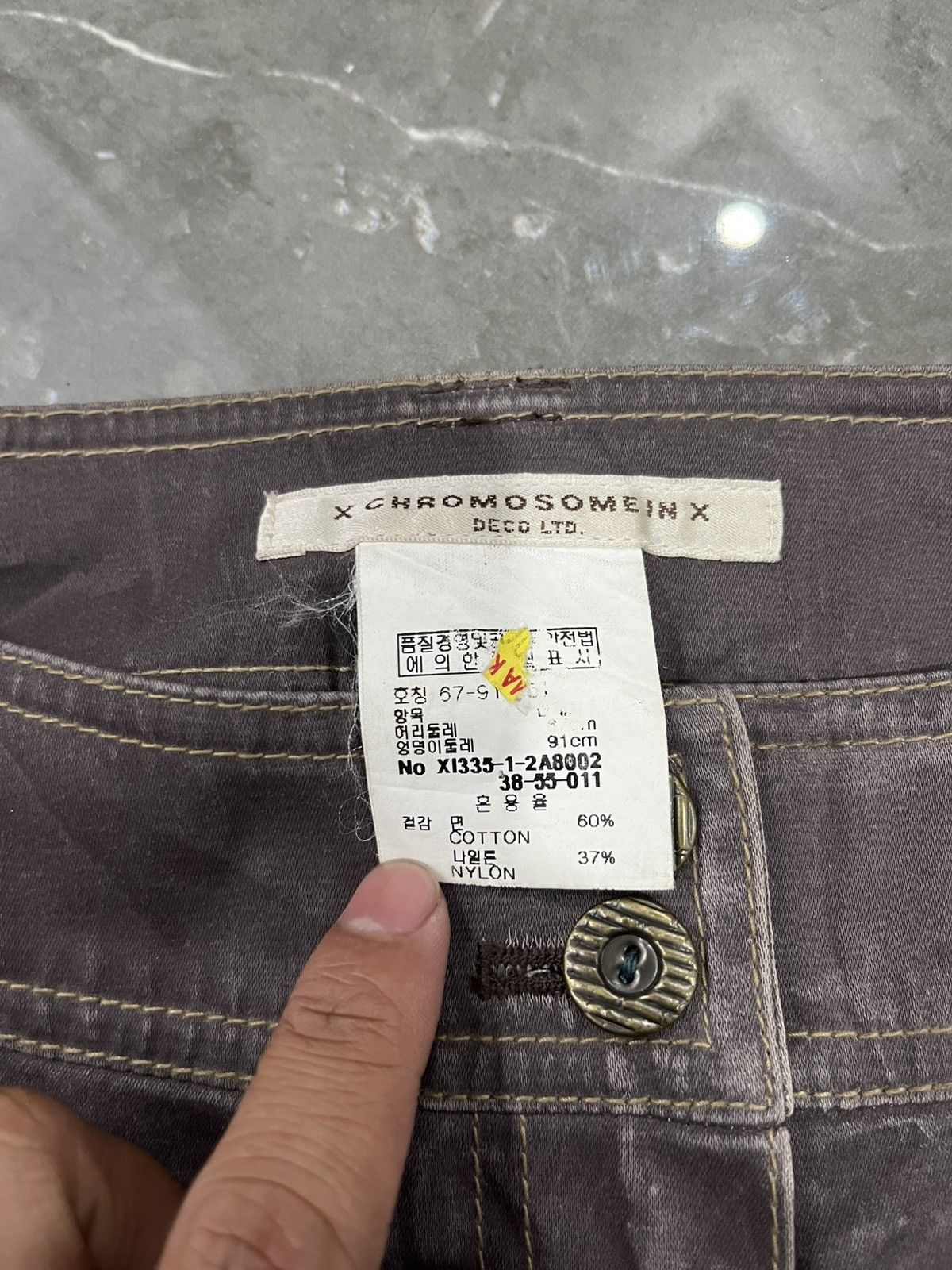 If Six Was Nine × Japanese Brand × Le Grande Bleu (L.G.B.) Chromosomein flared pants Size US 29 - 4 Thumbnail