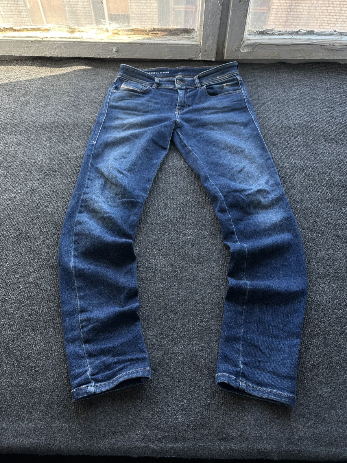 Diesel 🚨 DIESEL AVANT GARDE GOTHIC WOMEN JEANS LOGO IFSIXWASNINE Size 29" - 1 Thumbnail