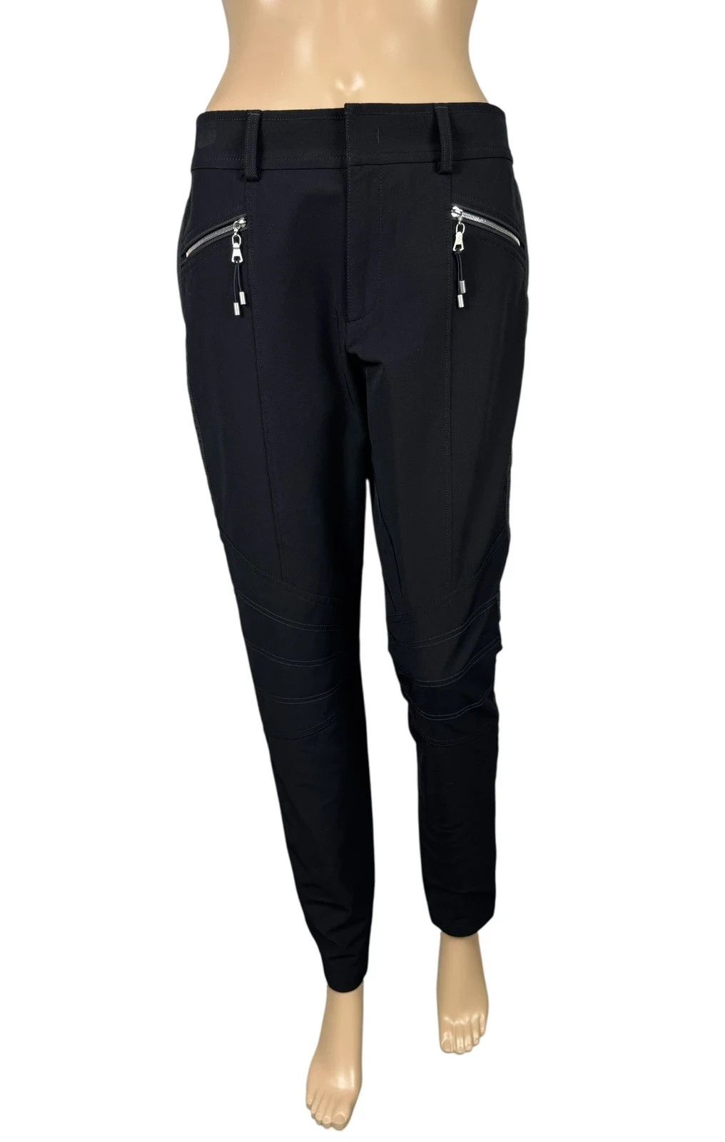 Bogner Bogner Nylon Stretch Slim Trousers Womens Size 28" / US 6 / IT 42 - 3 Thumbnail