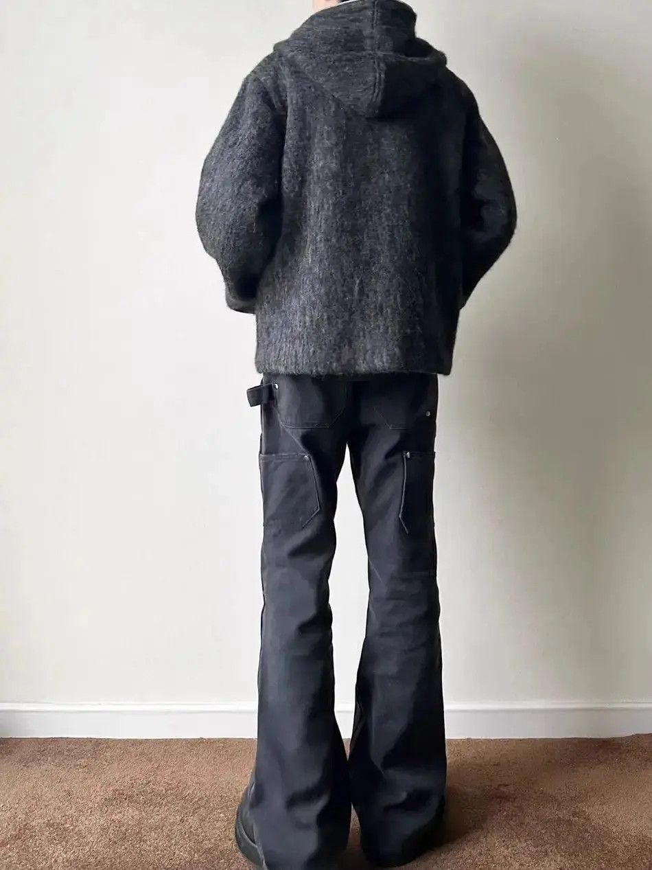 Japanese Brand Retro loose straight leg patchwork micro flared jeans Size US 32 / EU 48 - 5 Thumbnail