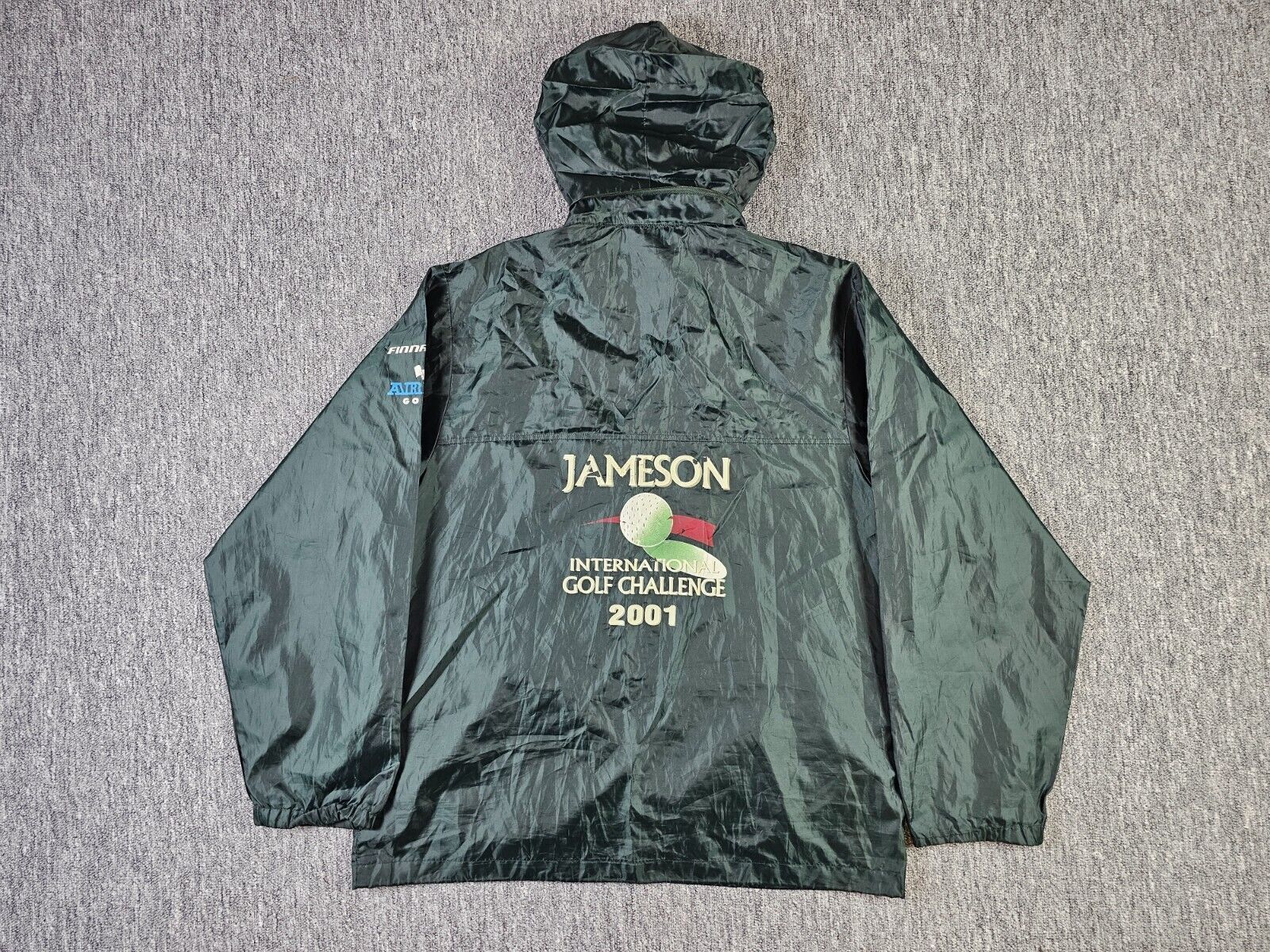Jameson Irish Whiskey Vintage 2001 Jameson Whiskey Golf Windbreaker Jacket Y2K M Size US M / EU 48-50 / 2 - 1 Thumbnail
