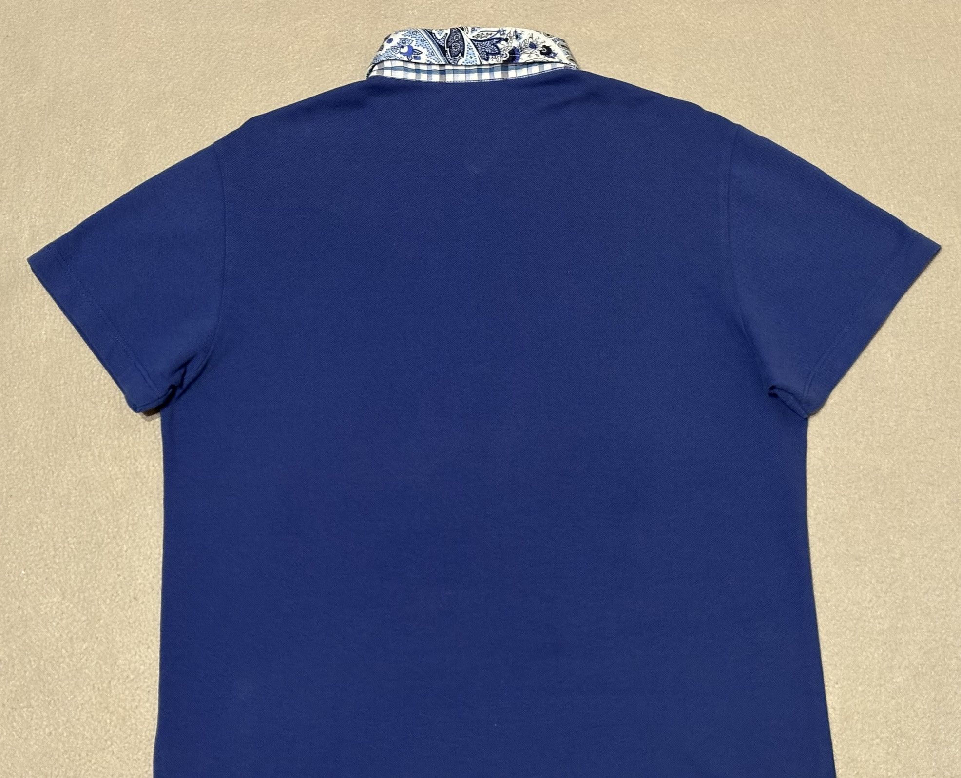 Etro Polo Etro Blue Large Size US L / EU 52-54 / 3 - 12 Thumbnail