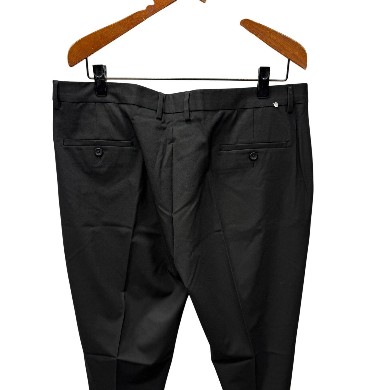 Haggar Haggar Men's Pants 40X29 Super Flex Black NEW #G715 Size US 40 / EU 56 - 6 Thumbnail