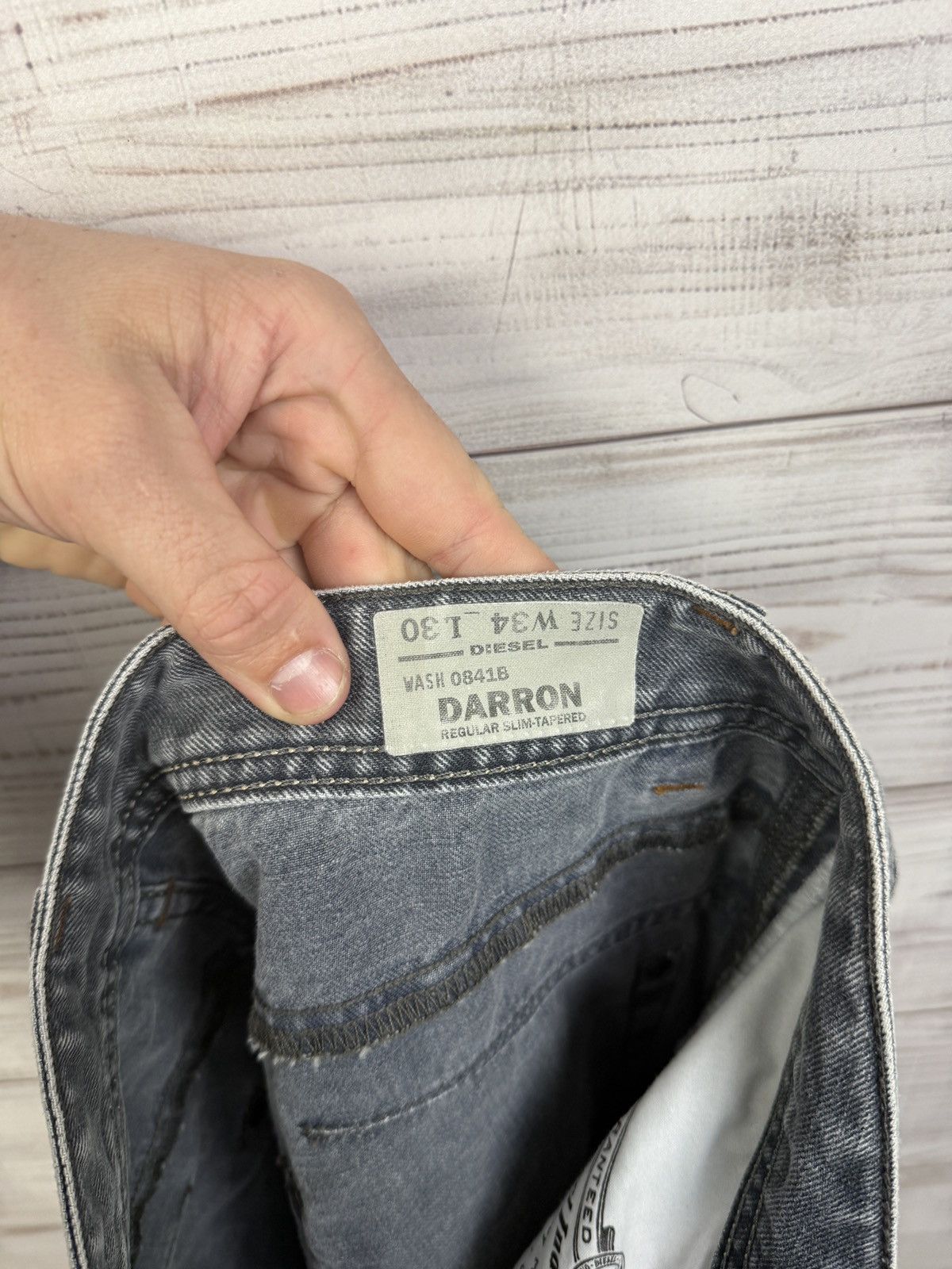 Diesel Vintage Diesel Jeans Distressed Faded Flared Wide Baggy Y2K Size US 34 / EU 50 - 13 Thumbnail