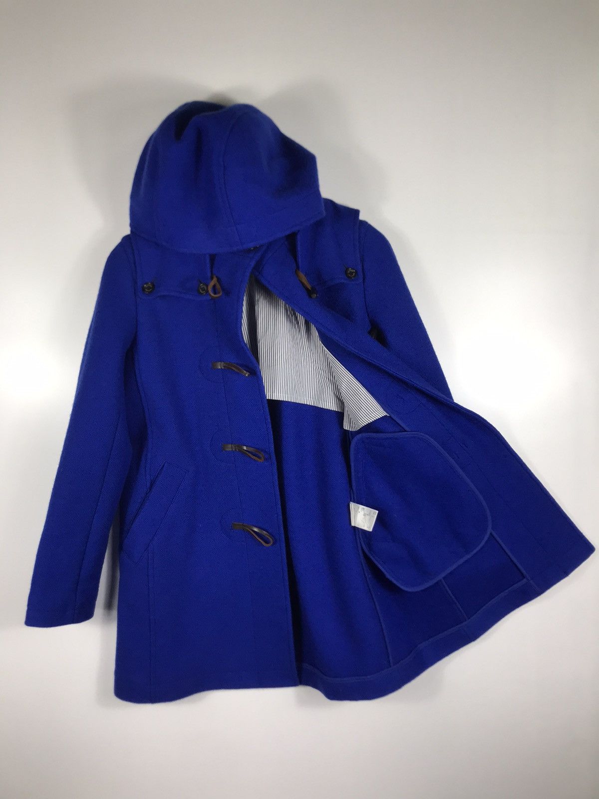Mackintosh 🔥Mackintosh Philosophy Hooded Wool Duffle Coat Jacket Size XS / US 0-2 / IT 36-38 - 9 Thumbnail