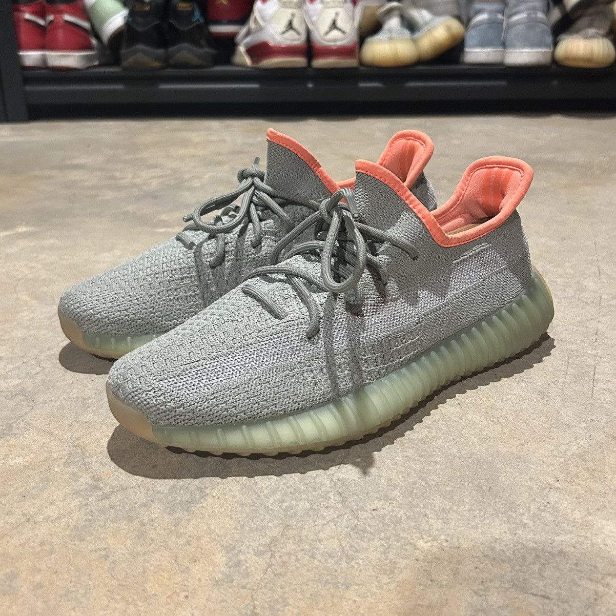 Yeezy Adidas Yeezy Boost 350 V2 Desert Sage 2020 US 8 Size US 8 / EU 41 - 2 Thumbnail
