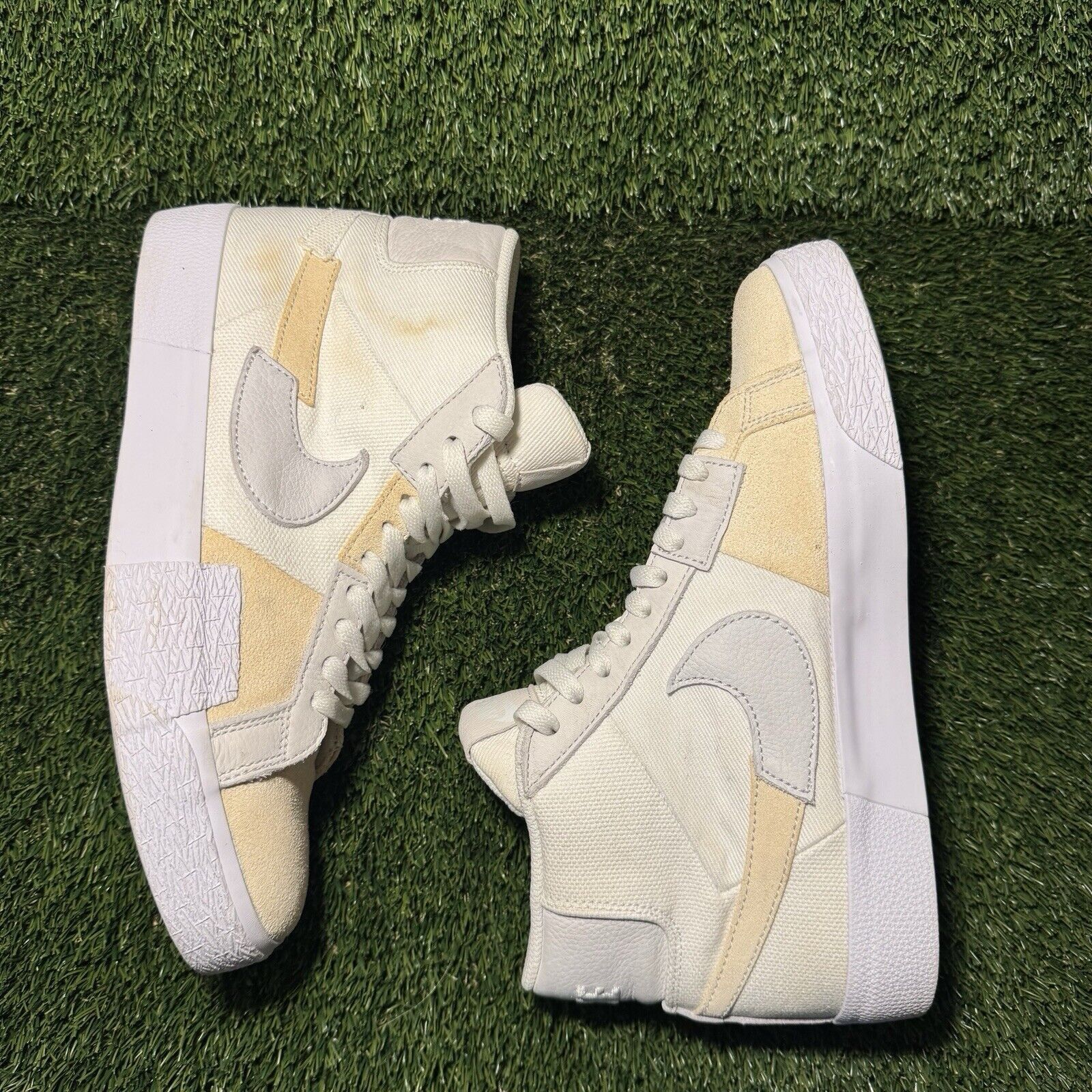 Nike Size 7 - Nike Zoom Blazer Premium SB Mid White Sail Size US 7 / EU 40 - 3 Thumbnail