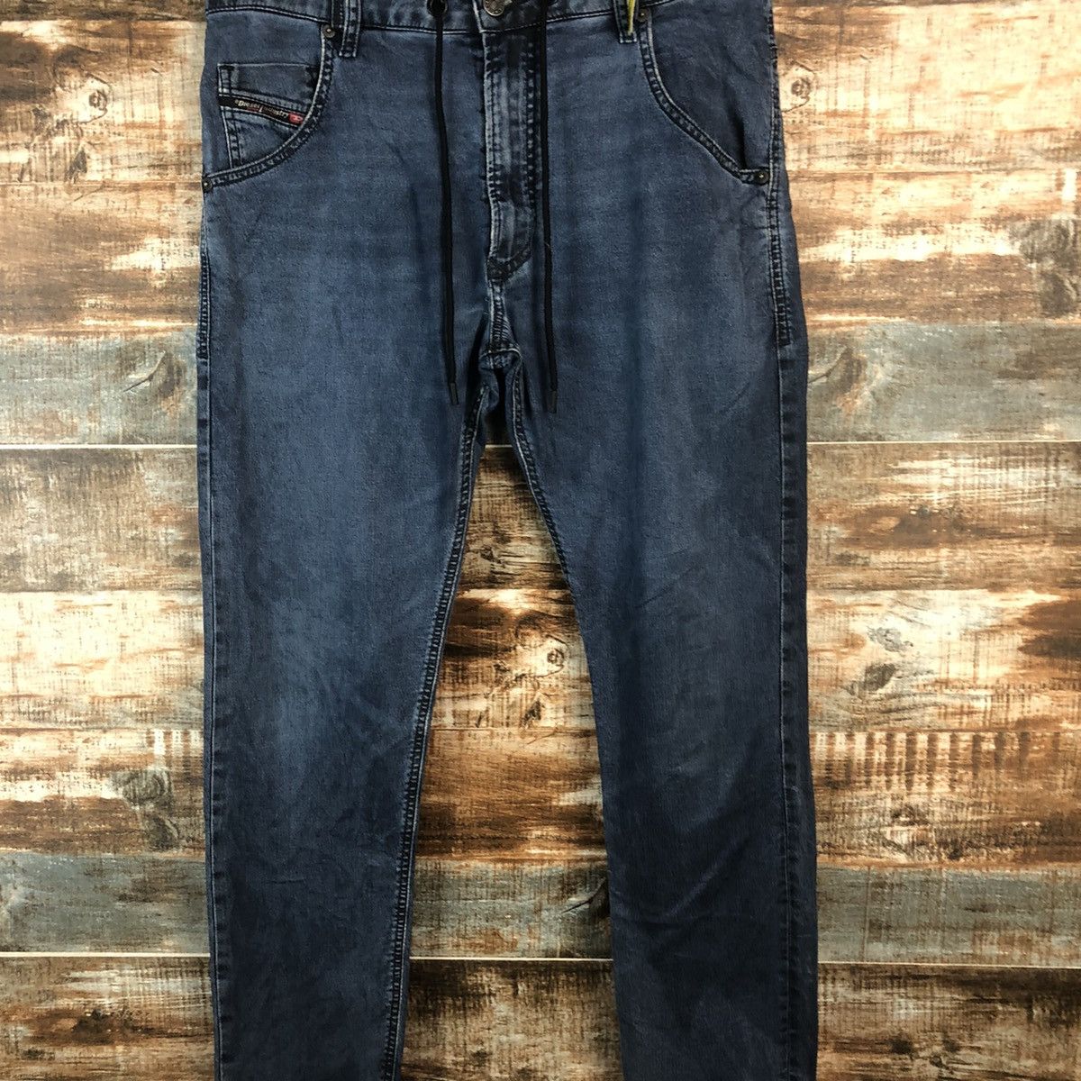 Diesel Diesel Blue streetwear Denim sweatPants #A2118 Size US 32 / EU 48 - 5 Thumbnail