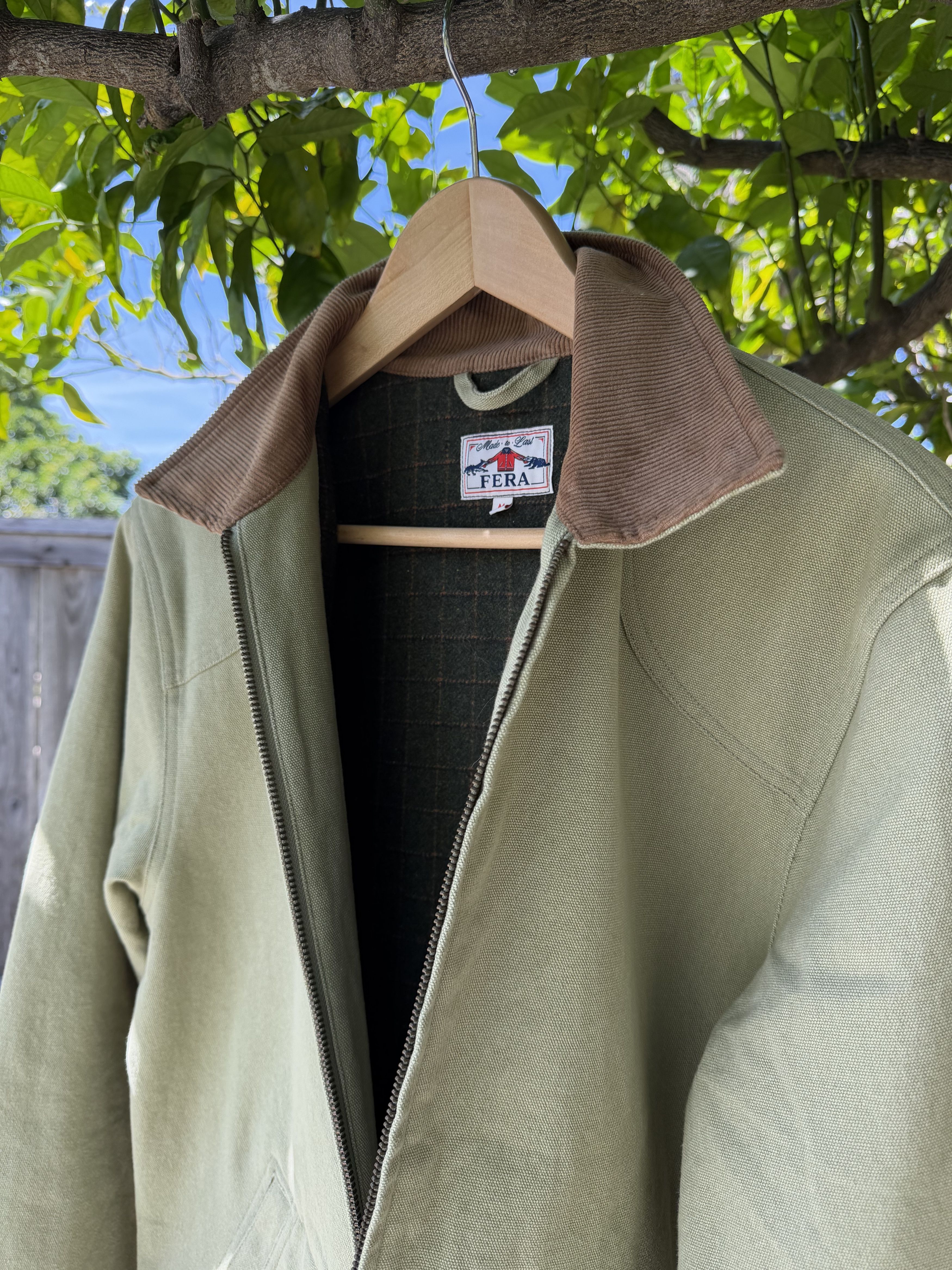 Fera FERA SHIRE JACKET BLANKET LINED SAGE GREEN MEDIUM Size US M / EU 48-50 / 2 - 3 Thumbnail