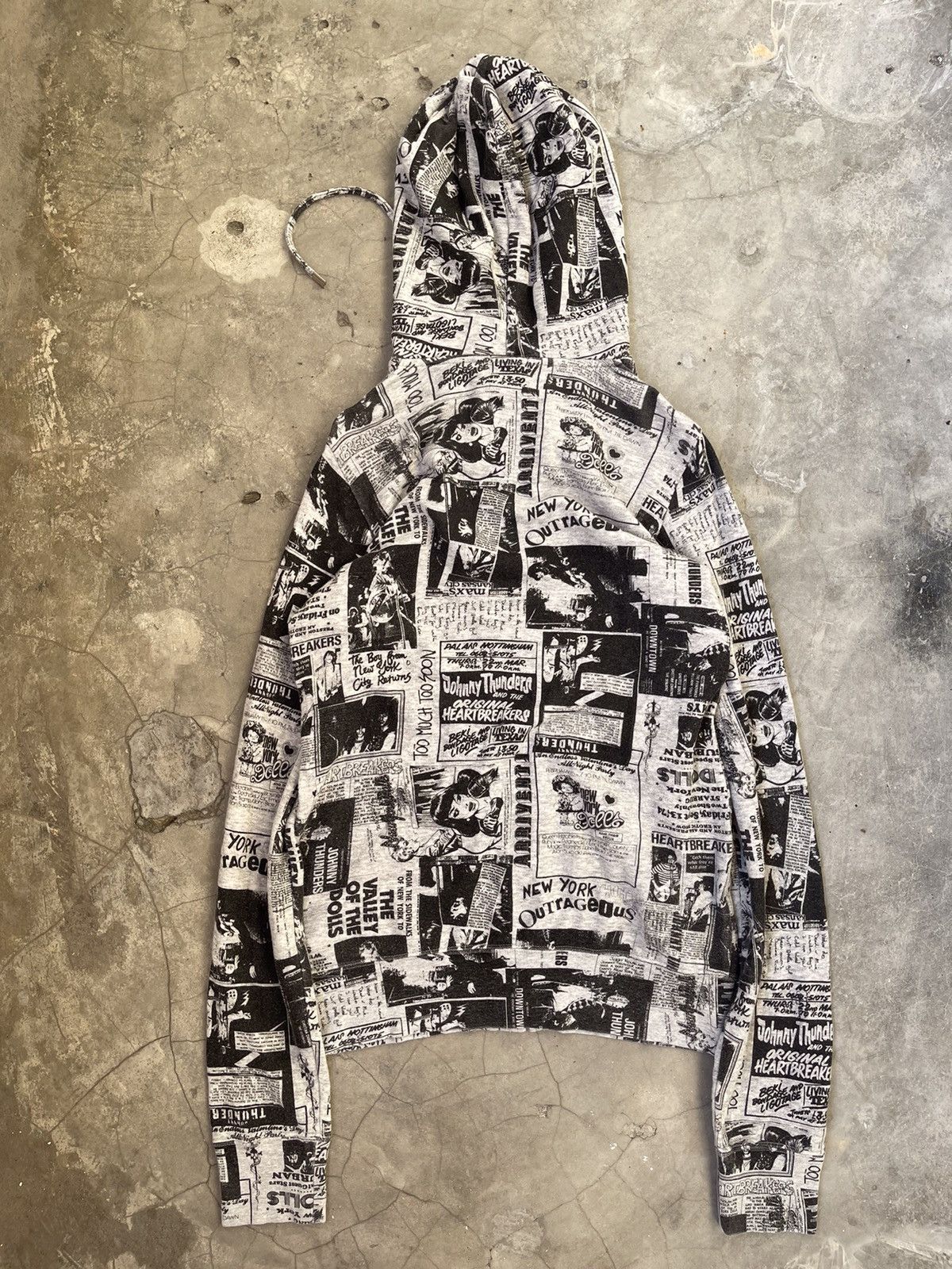 Hysteric Glamour Hysteric Glamour X NewYork Doll Zip Fullprint Hoodie Size US S / EU 44-46 / 1 - 3 Thumbnail