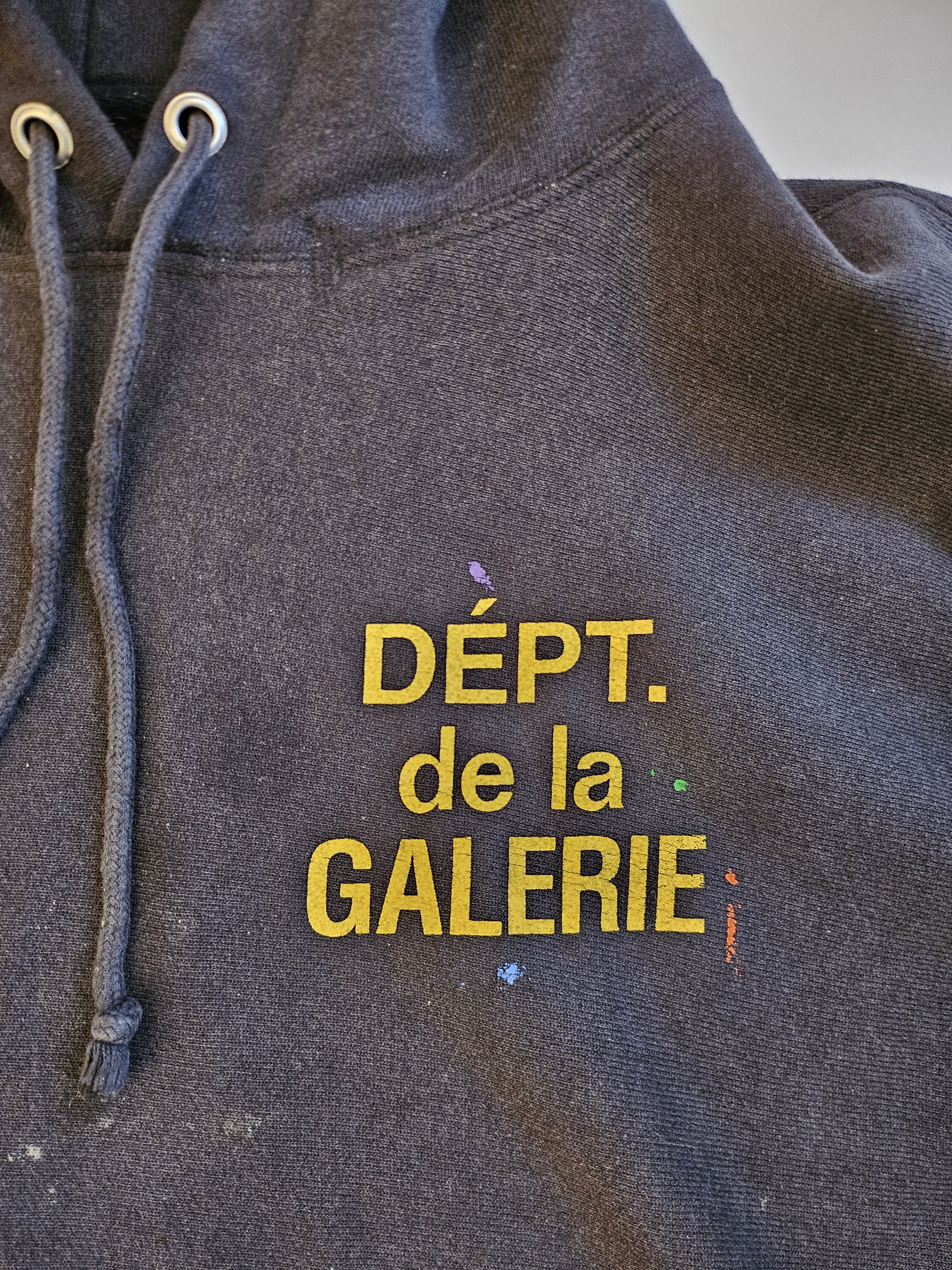 Gallery Dept. Painted French Logo Hoodie L Size US L / EU 52-54 / 3 - 3 Thumbnail