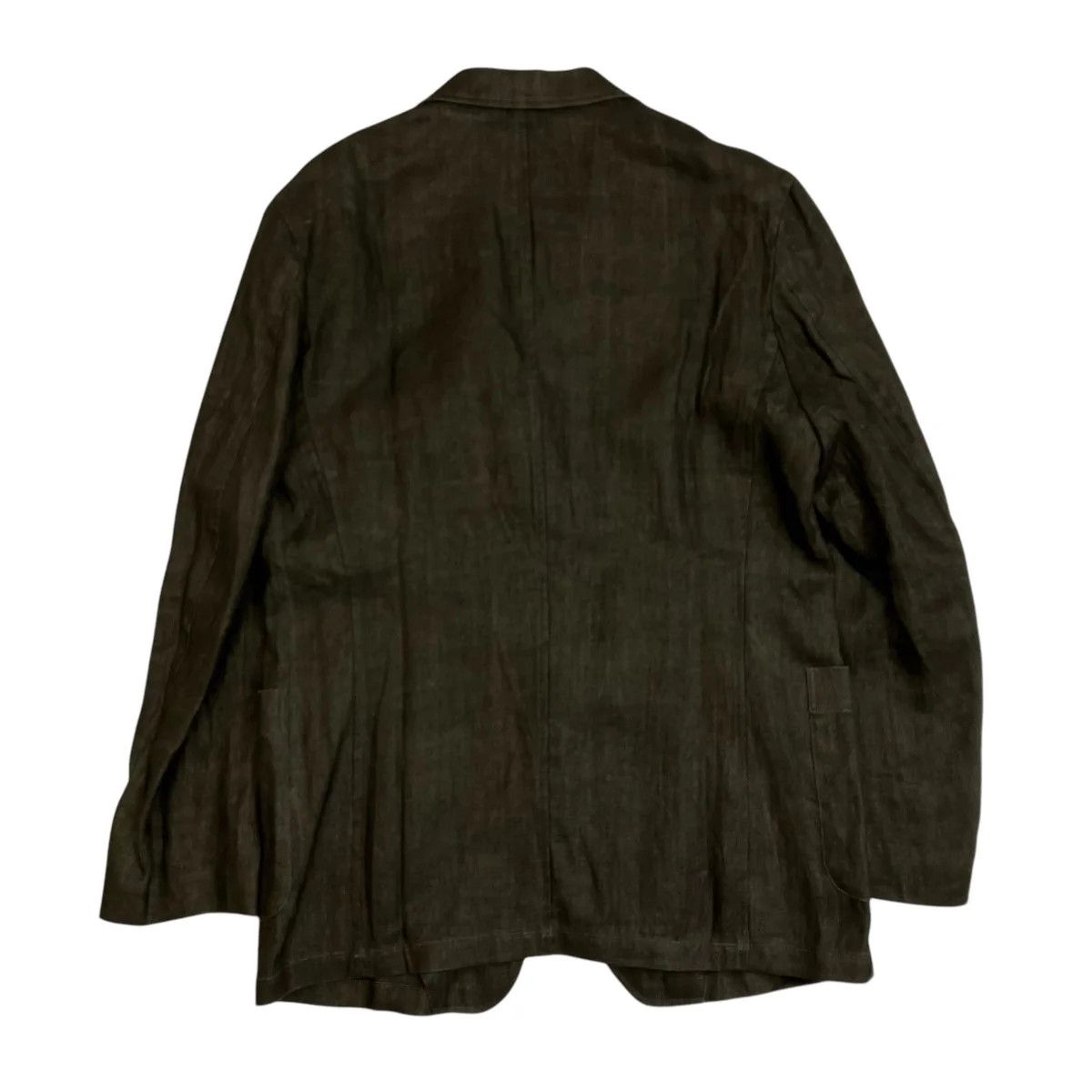 Yohji Yamamoto Yohji Yamamoto pour homme TWILL R-INK-DYED OUT POCKET JKT Size US M / EU 48-50 / 2 - 2 Thumbnail