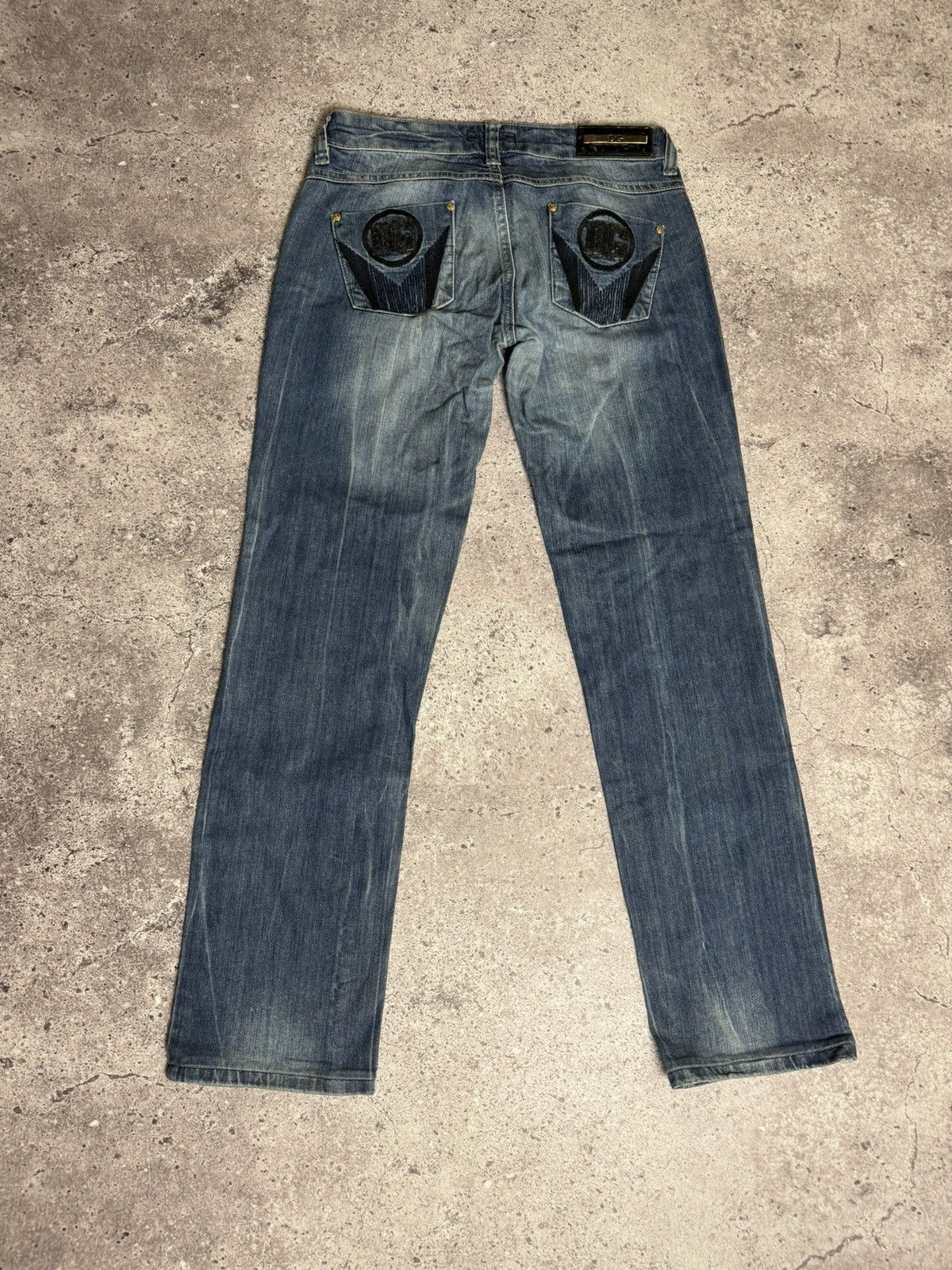 Dolce & Gabbana × Vintage Dolce & Gabbana Luxury Blue Women’s Jeans Size 29" - 2 Thumbnail