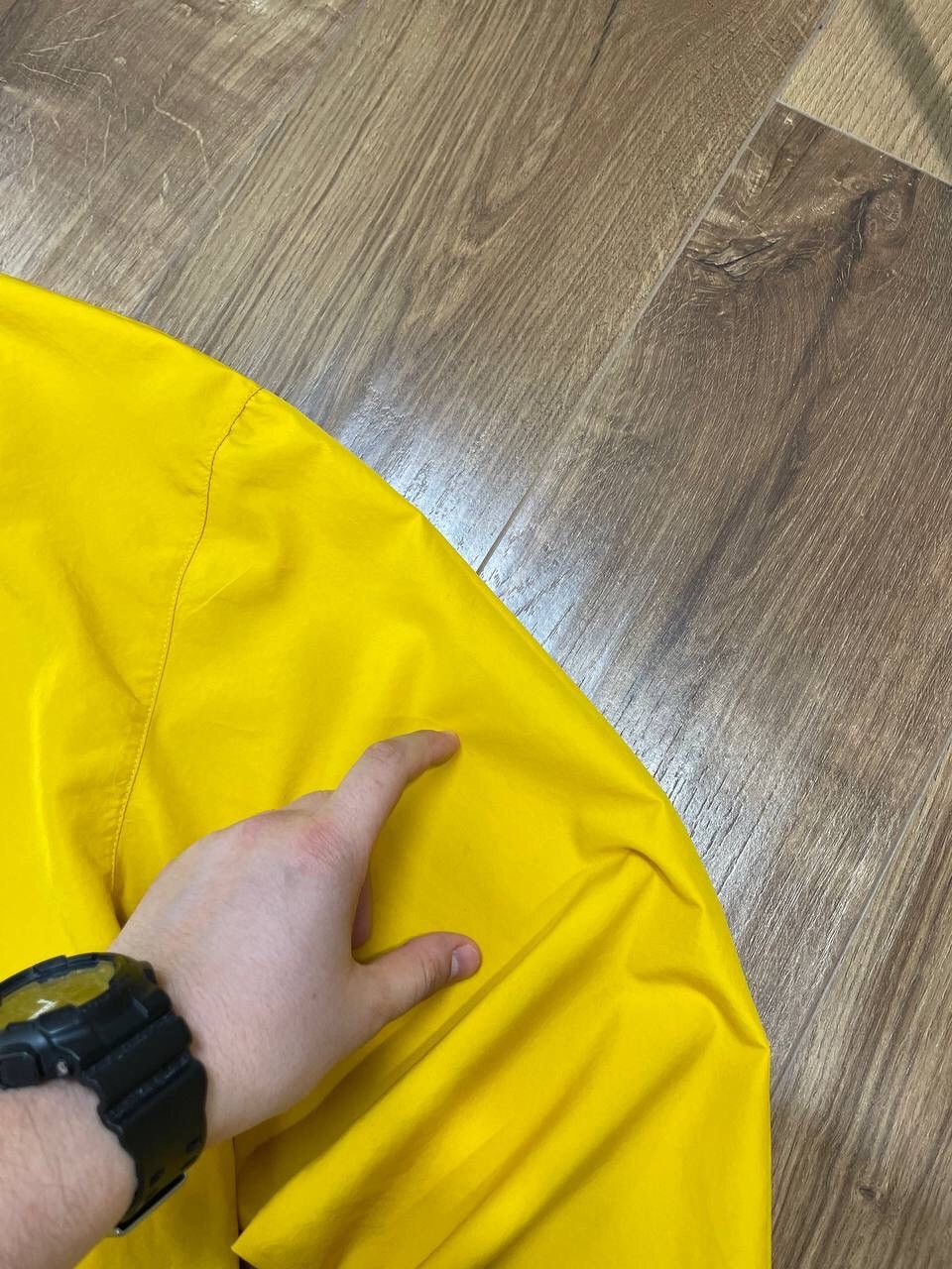 Nike × Vintage Vintage Nike Y2K Style Hot Yellow Logo Anorak Bomber Jacket Size US L / EU 52-54 / 3 - 20 Thumbnail