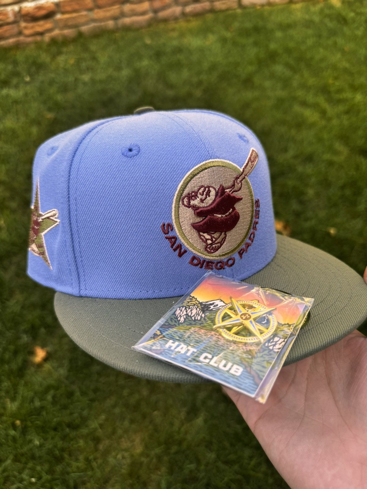 MLB *NEW* Hatclub San Diego Padres 7 1/4 Size ONE SIZE - 1 Thumbnail