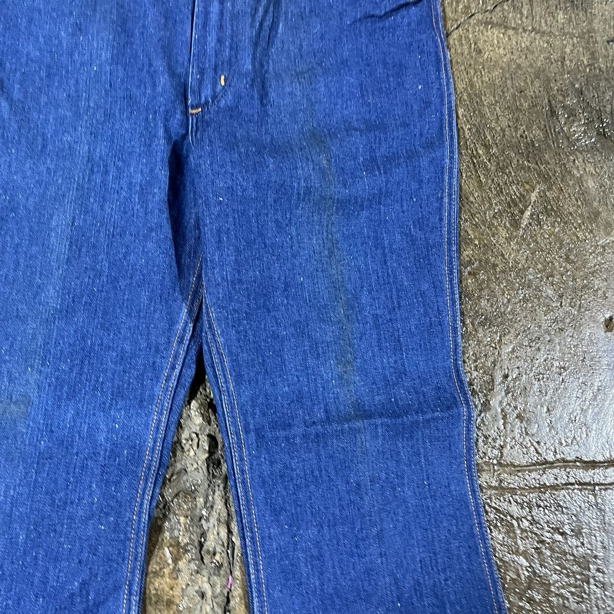 Levi's × Vintage × Wrangler Crazy Vintage 60s 70s Wrangler Bell Bottom Flare Jeans Size US 36 / EU 52 - 9 Thumbnail