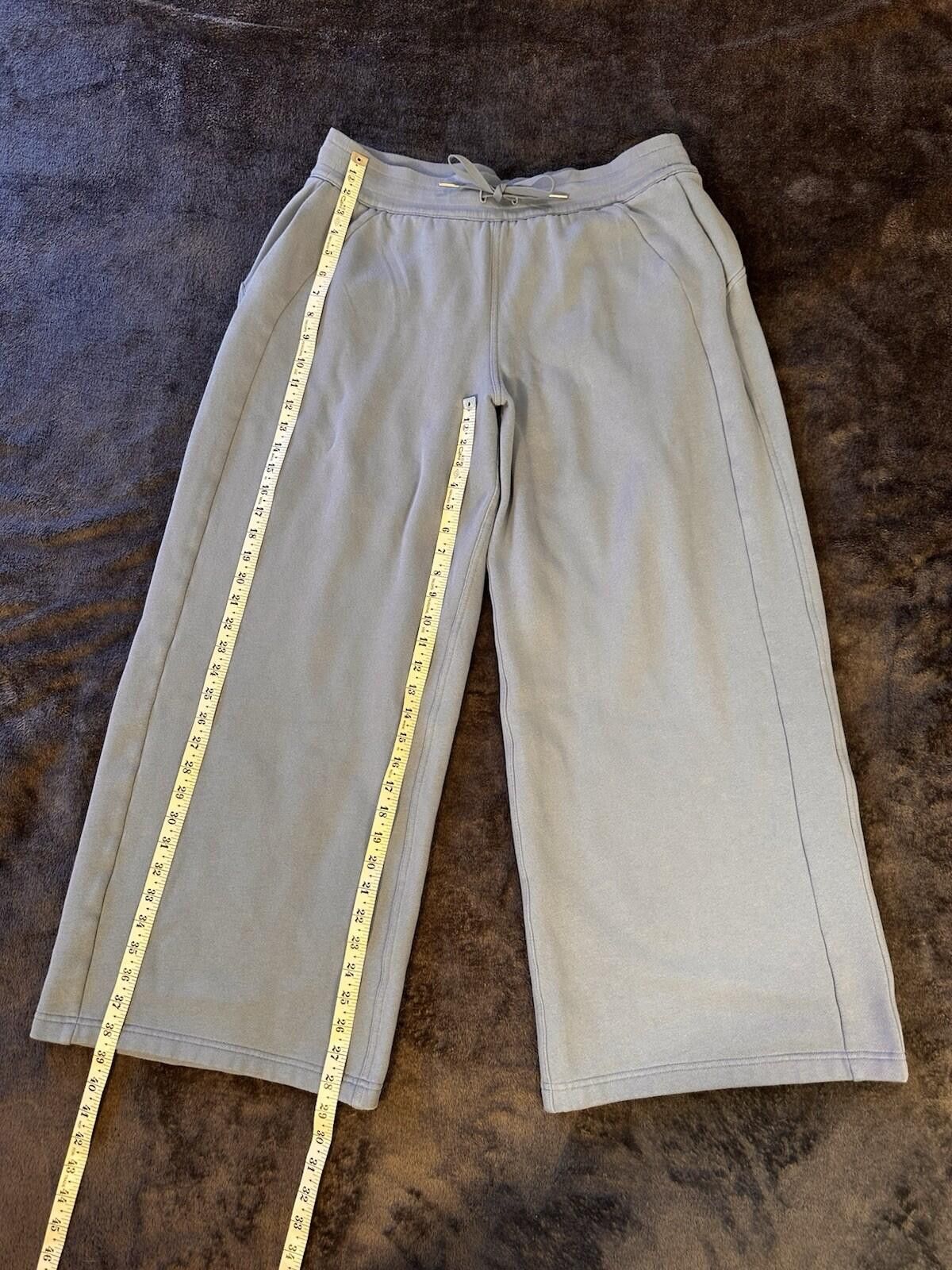 Lululemon Lululemon Women’s XL Wide Leg Scuba Mid-Rise Pant Pitch Blue Size 40" / US 18 - 2 Thumbnail