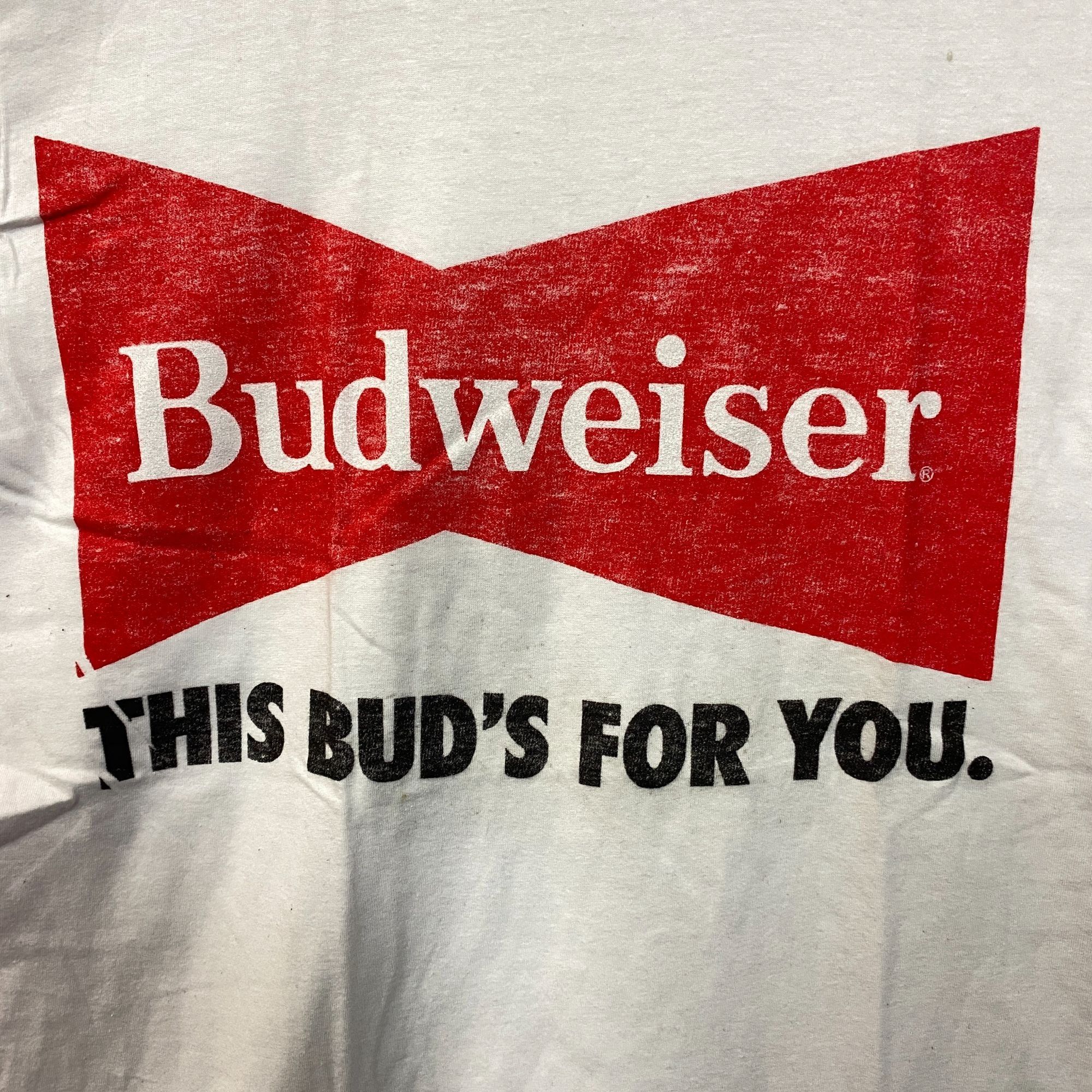 Budweiser Budweiser Bowtie Logo - This Bud's For You - T-Shirt Small Size US S / EU 44-46 / 1 - 2 Thumbnail