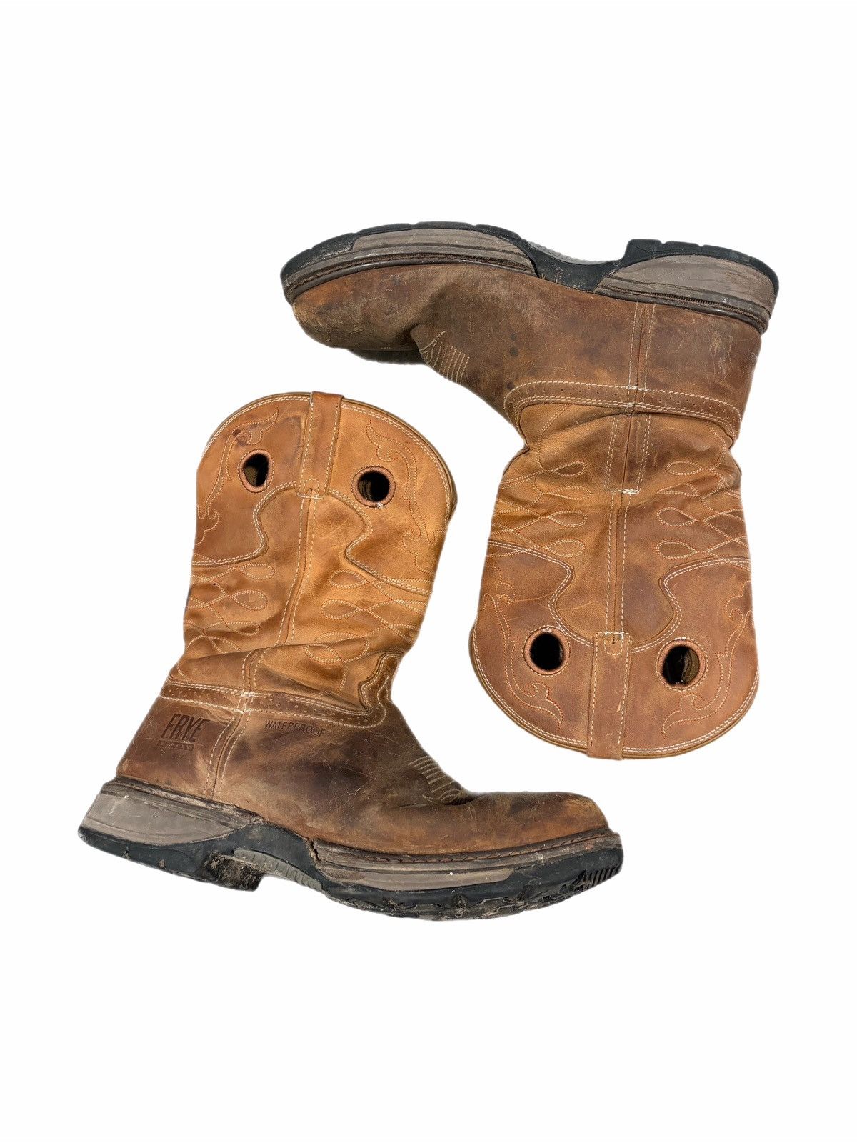Frye Frye Supply Boots Leather Waterproof Work Slip Resistant Size US 12 / EU 45 - 1 Thumbnail