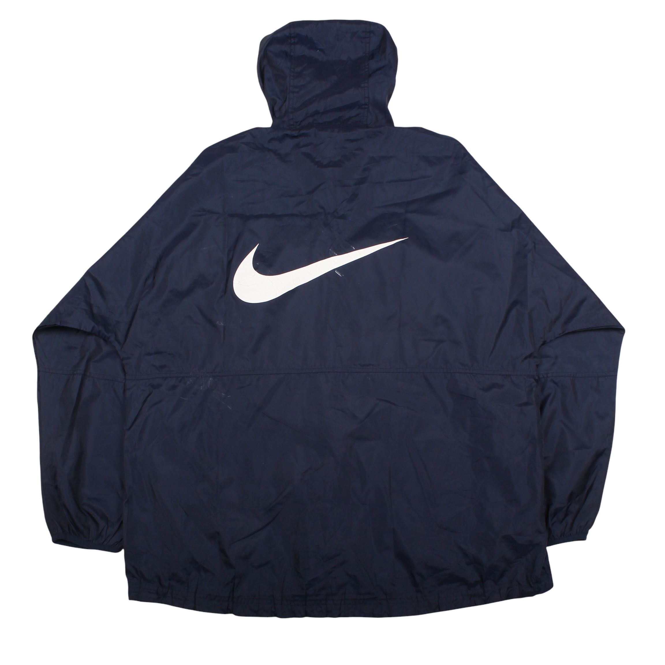 Nike Vintage Nike Windbreaker Jacket Big logo Size XL Size US XL / EU 56 / 4 - 2 Thumbnail