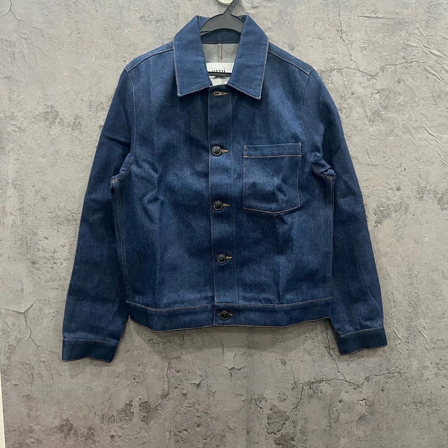 AMI Ami Buttoned denim shirt jacket| Size US S / EU 44-46 / 1 - 1 Thumbnail