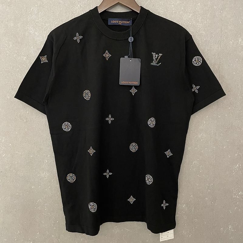 Louis Vuitton Louis Vuitton Crystal Monogram T-Shirt Size M Size US M / EU 48-50 / 2 - 1 Thumbnail