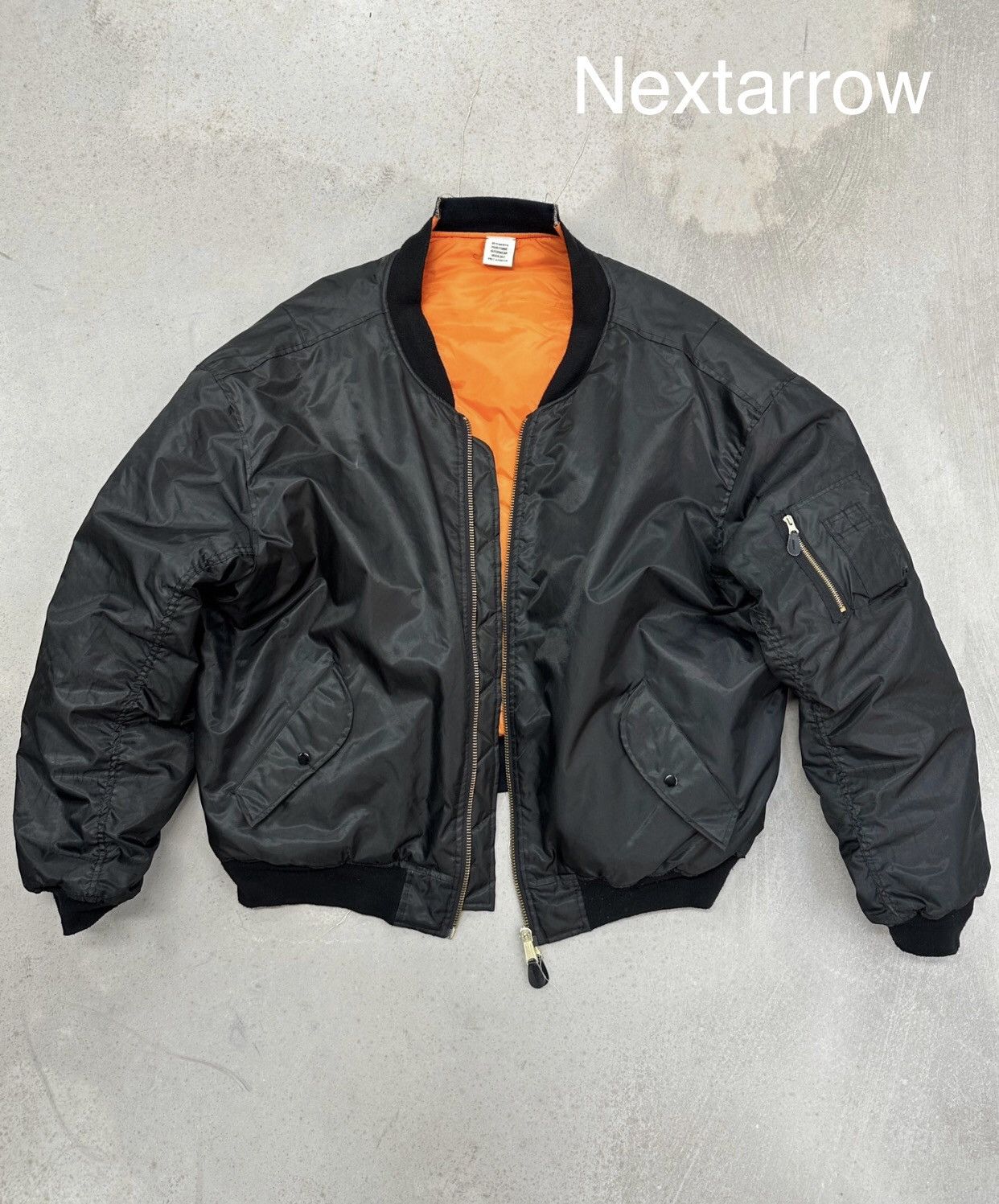 VETEMENTS 16AW BOMBER JACKET MA-1