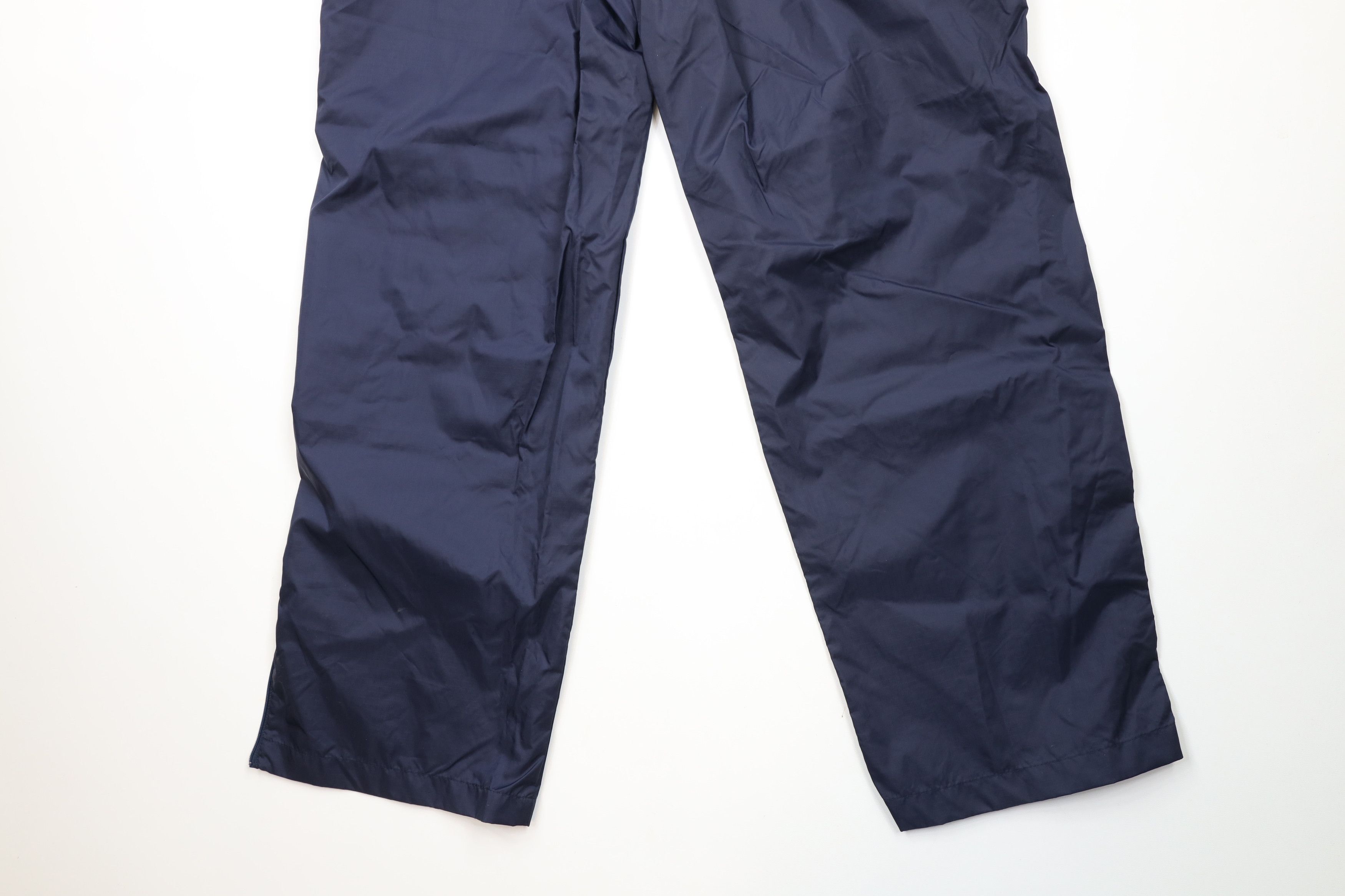 Nike × Vintage Vintage 90s Y2K Nike Mini Swoosh Wide Leg Windbreaker Pants Size US 34 / EU 50 - 12 Thumbnail