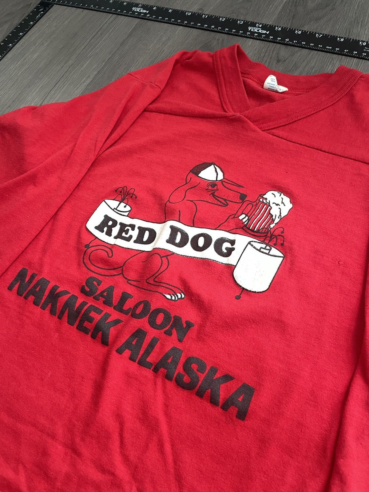 Logo 7 Vintage Logo 7 “Red Dog Saloon” 3/4 Sleeve T-Shirt (Sz. S) Size US S / EU 44-46 / 1 - 2 Thumbnail