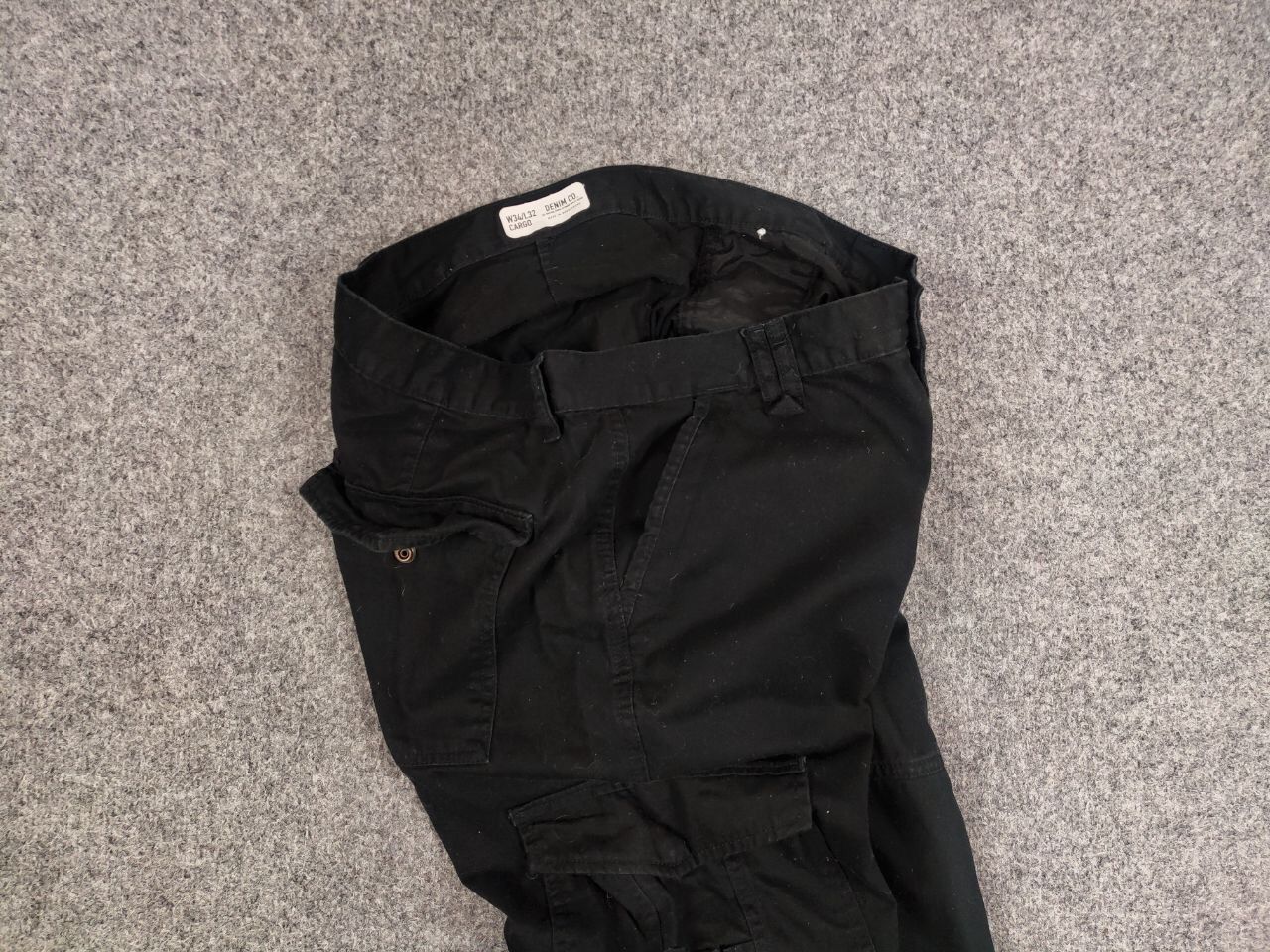 Japanese Brand Vintage 90's Japanese Black Military Cargo Casual Pants Size US 34 / EU 50 - 16 Thumbnail