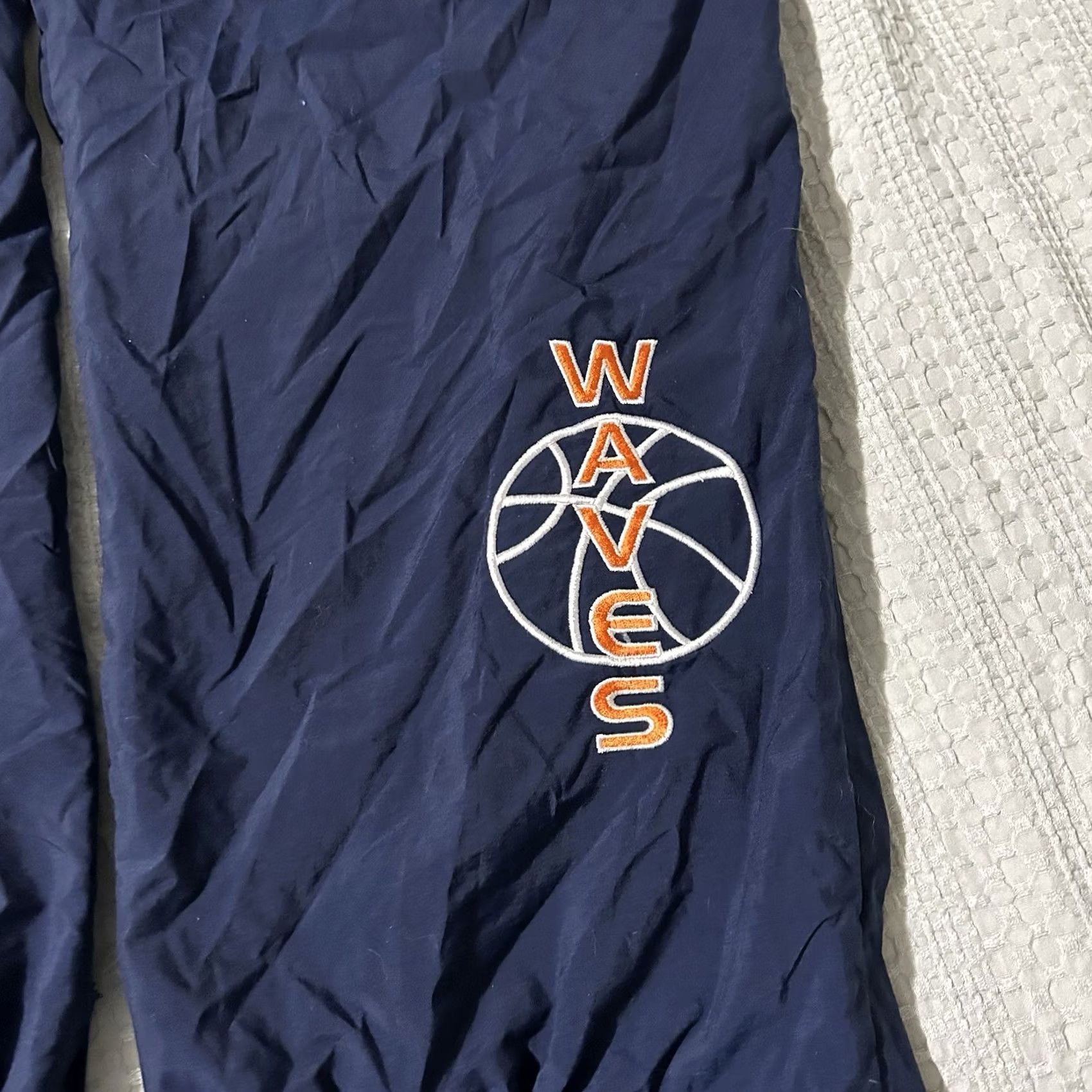 Nike VINTAGE Nike Baggy Track Pants Men L Navy Y2K Clothing Mens Size US 33 - 2 Thumbnail