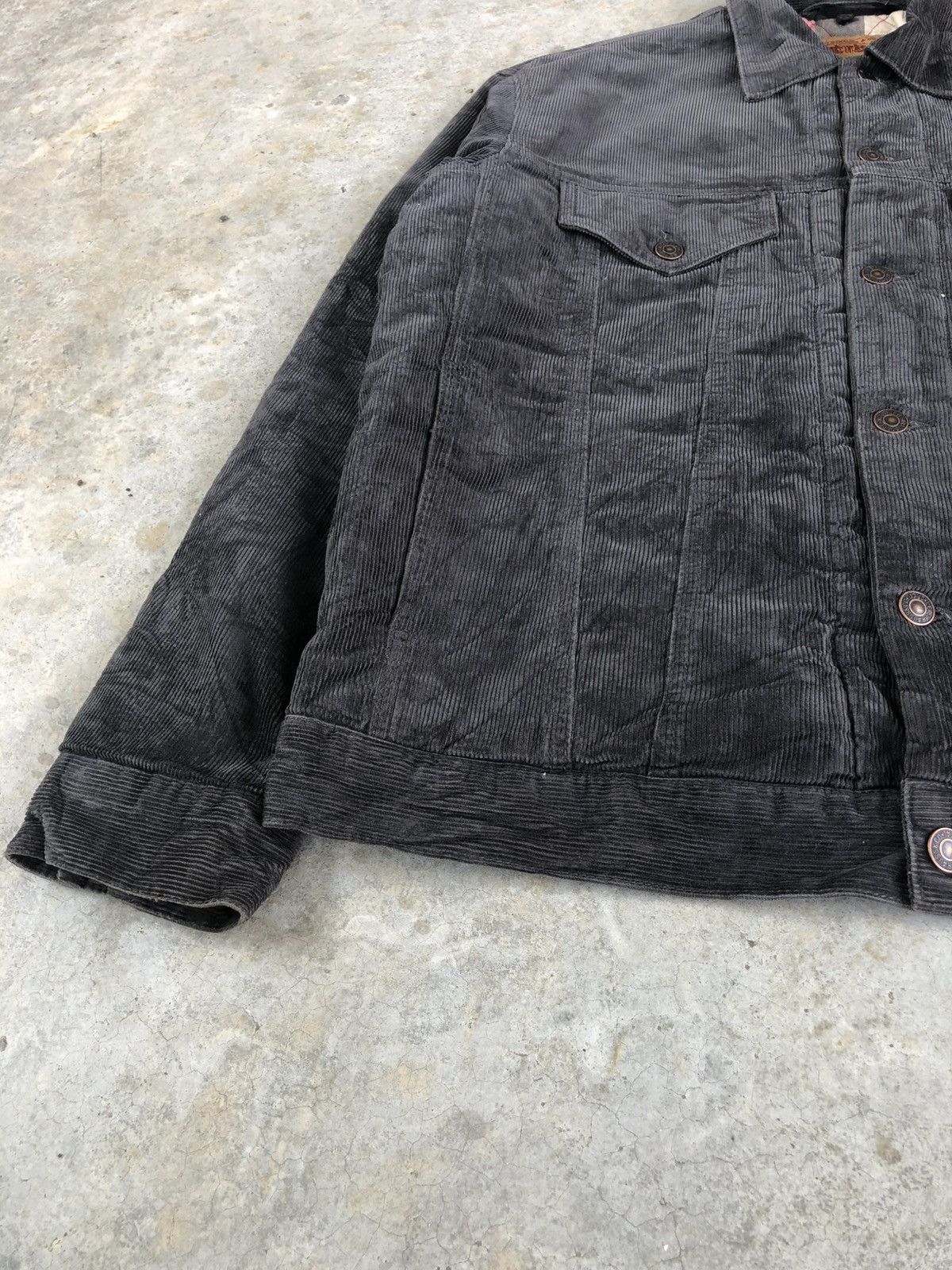 If Six Was Nine Y2k 2005 Levi’s Blanket Lined Corduroy Jacket Size US L / EU 52-54 / 3 - 7 Thumbnail