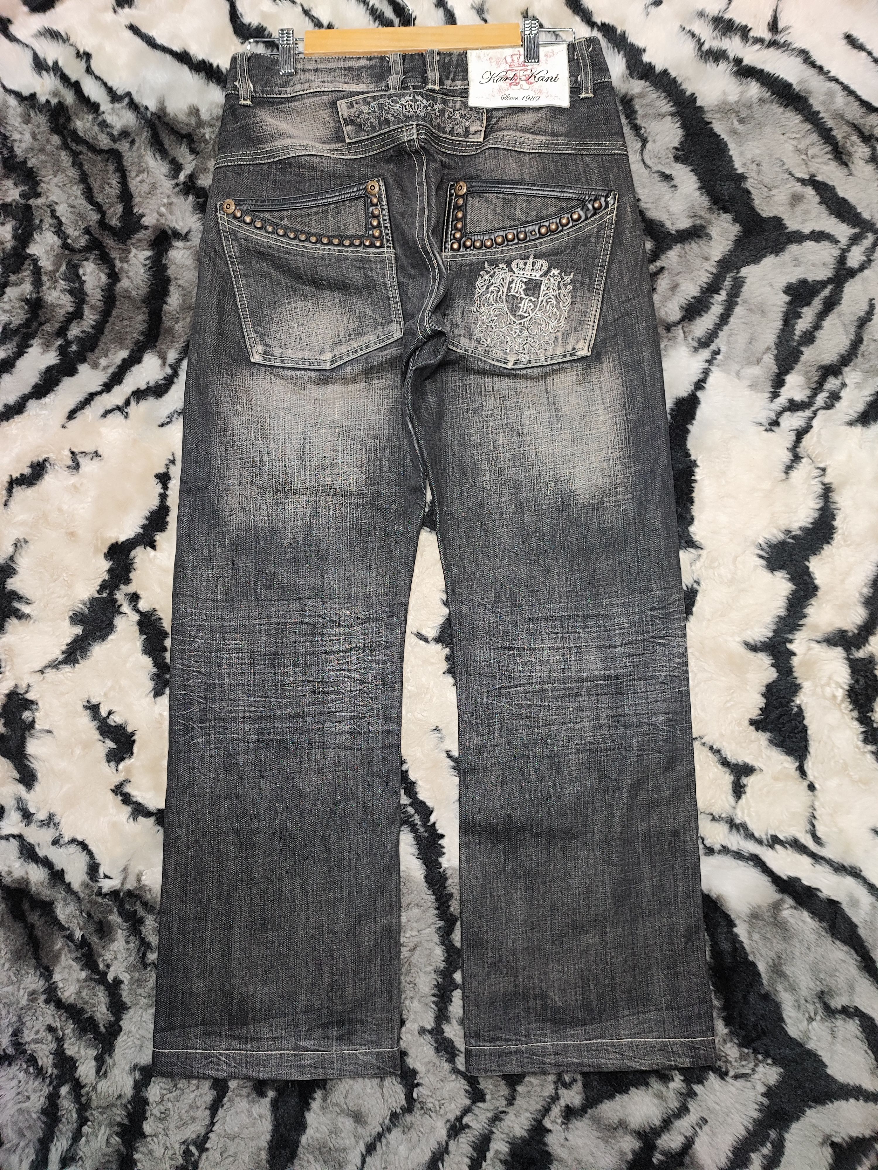 Karl Kani Vintage 90’s Style Karl Kani Baggy Distress Jean Size US 30 / EU 46 - 14 Thumbnail