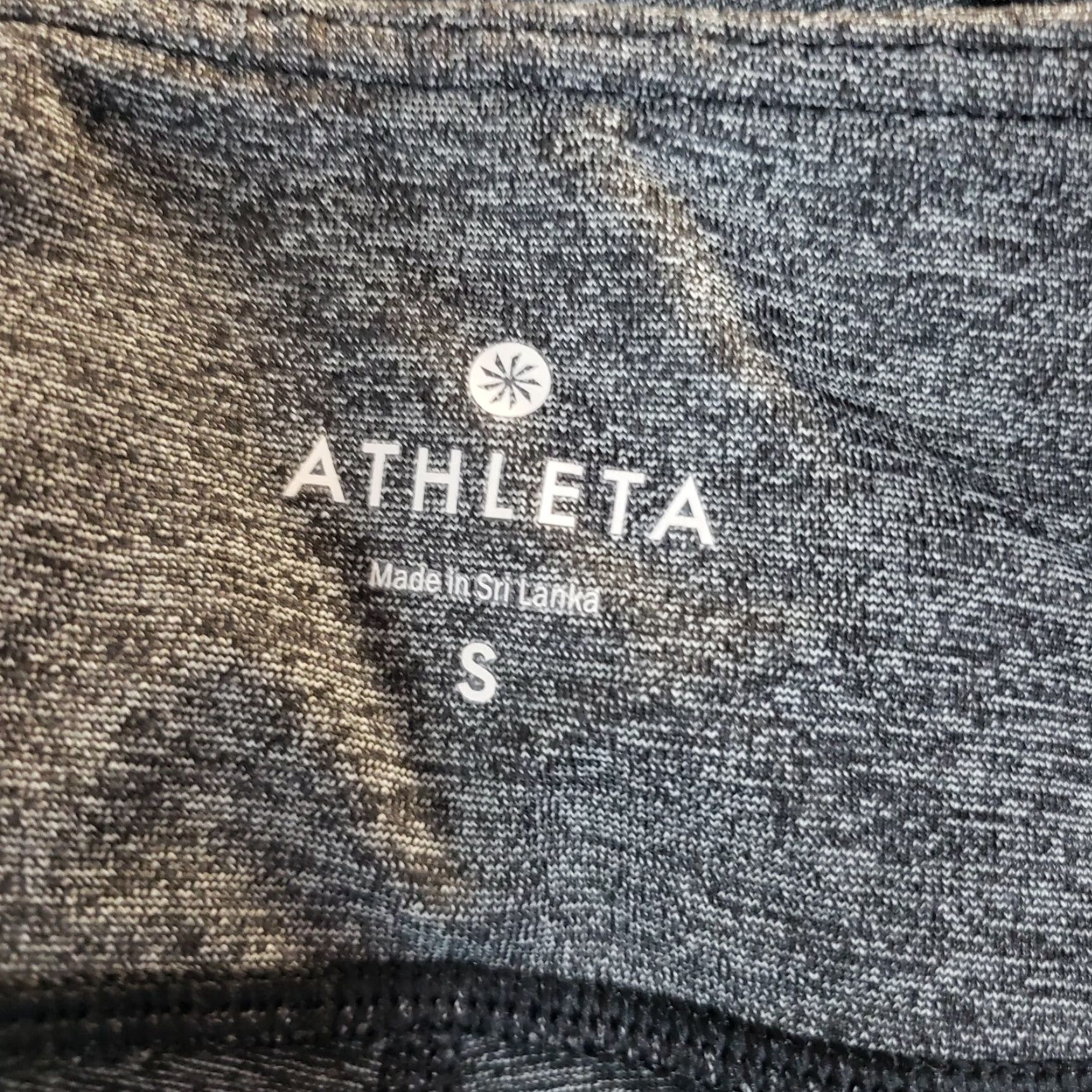 Athleta Athleta Womens Space Dye Criss Cross Capri Leggings Sz Small Gray Low Rise Size 28" / US 6 / IT 42 - 5 Thumbnail