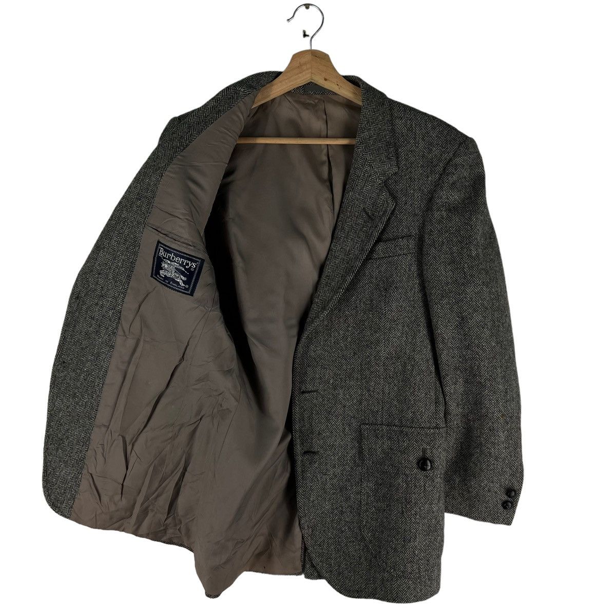 Burberry 🔥VINTAGE BURBERRYS WOOL DOUBLE BEEAST JACKETS COATS Size US M / EU 48-50 / 2 - 9 Thumbnail
