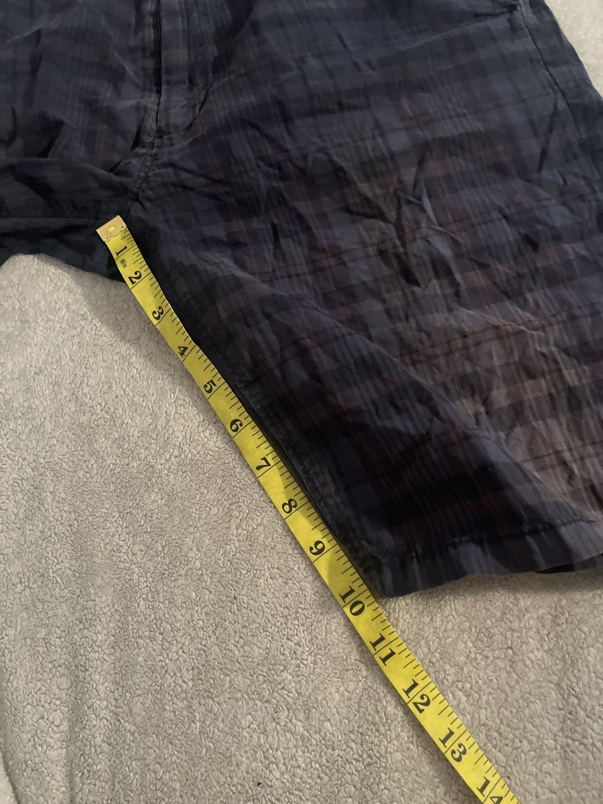 Beams Plus × Designer × Japanese Brand beams plus faded plaid shorts L distressed Size US 34 / EU 50 - 8 Thumbnail