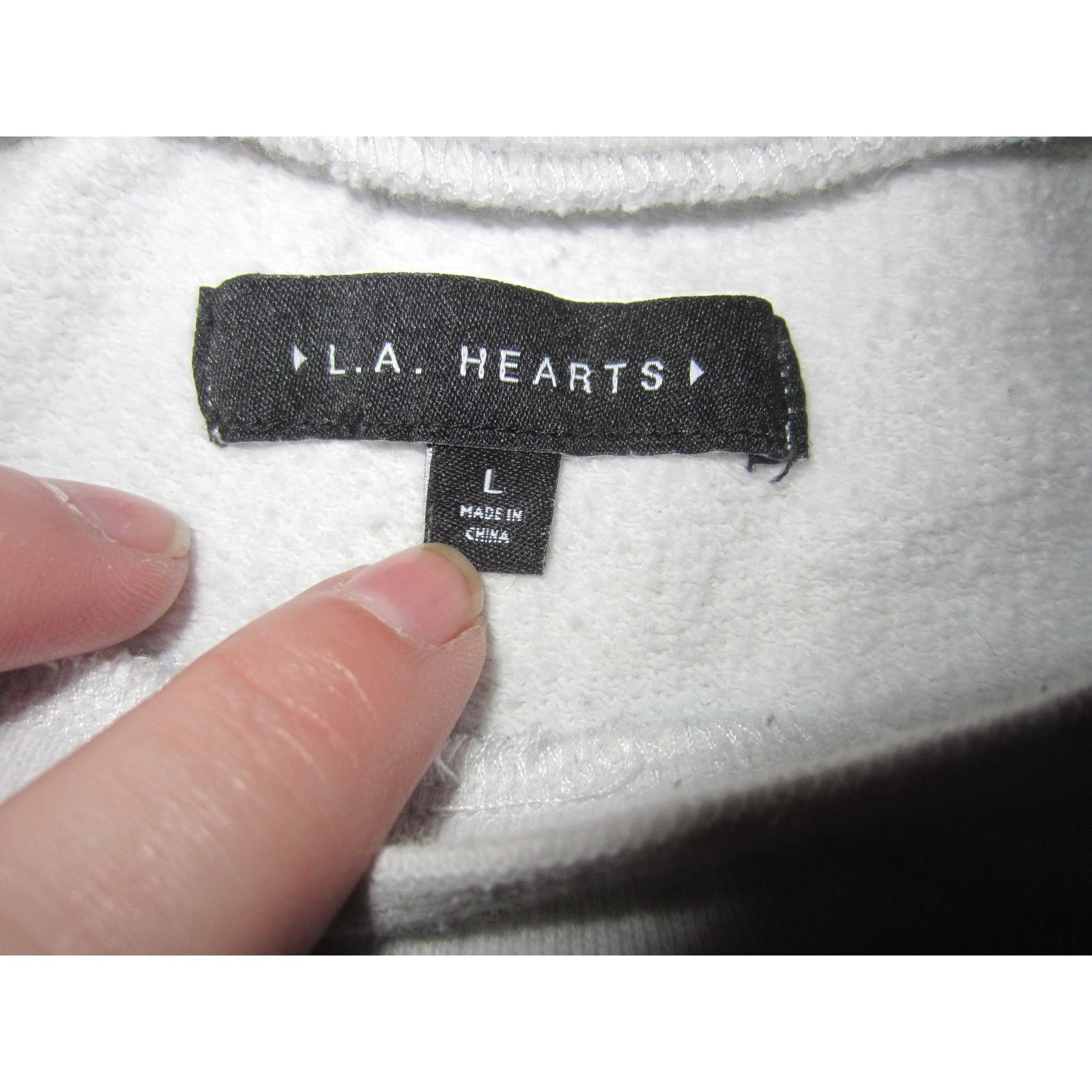 Other Y2K Streetwear Oversized White LTD Edition L.A. Hearts L Size L / US 10 / IT 46 - 5 Thumbnail
