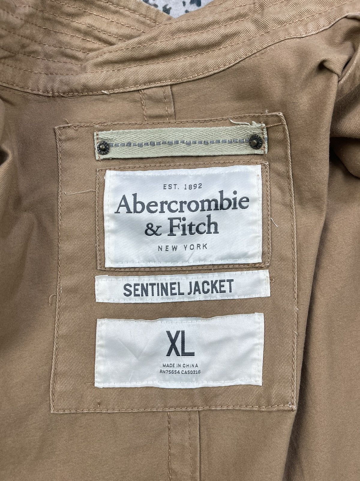 Abercrombie & Fitch Sentinel Jacket Abercrombie & Fitch Utility Pocket Jacket Size US XL / EU 56 / 4 - 14 Thumbnail
