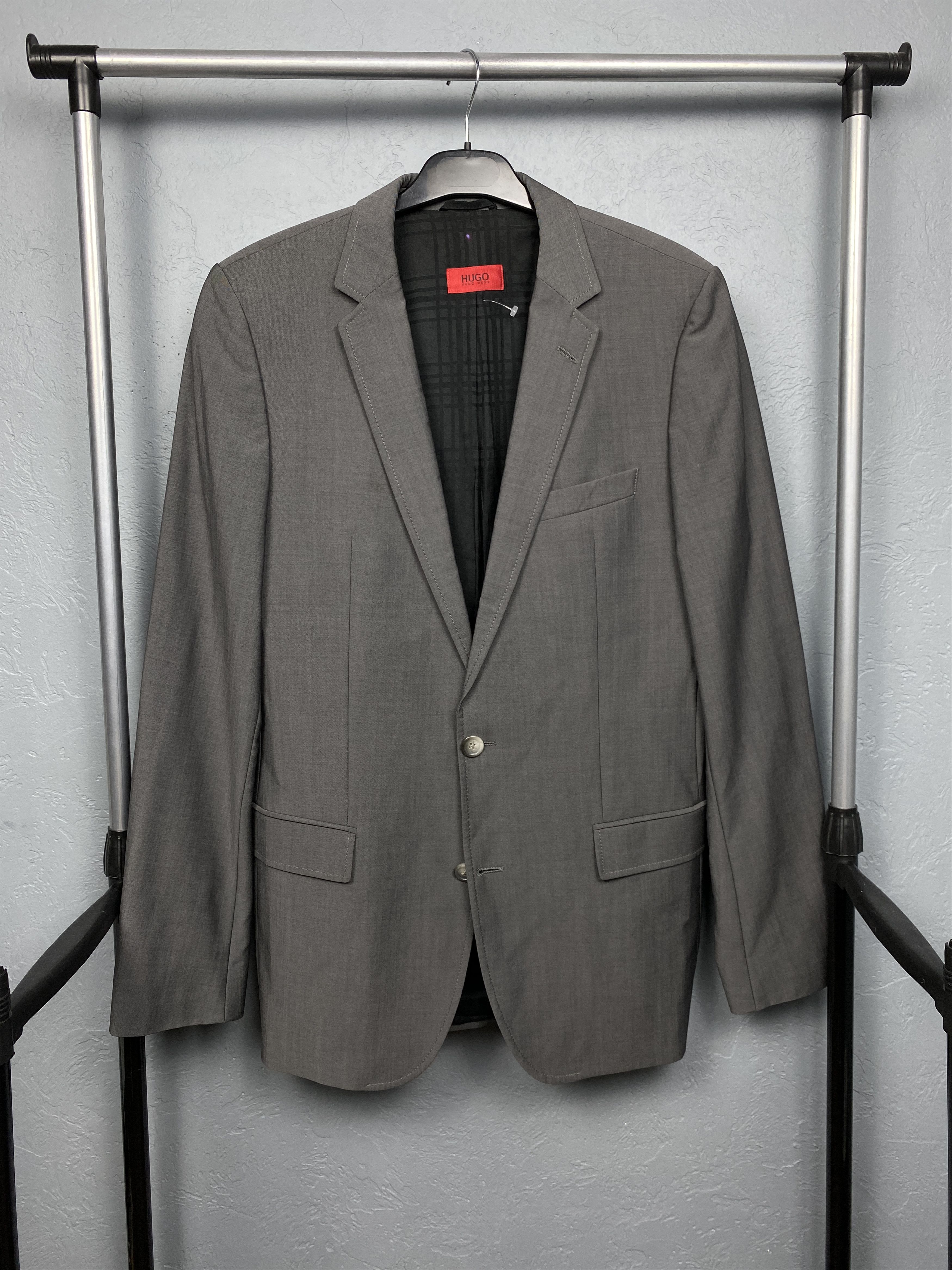 Hugo Boss Hugo Boss Vintage Mens Wool Blazer Jacket Size US M / EU 48-50 / 2 - 1 Thumbnail