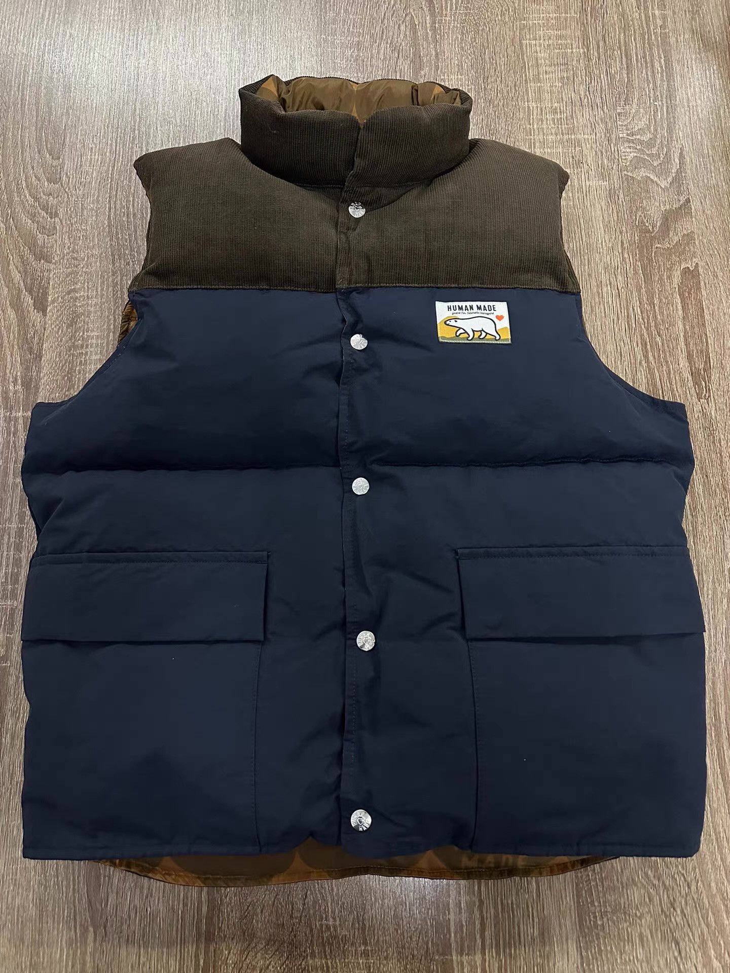 Human Made Human Made REVERSIBLE DOWN VEST Ｑ22 Size US M / EU 48-50 / 2 - 1 Thumbnail
