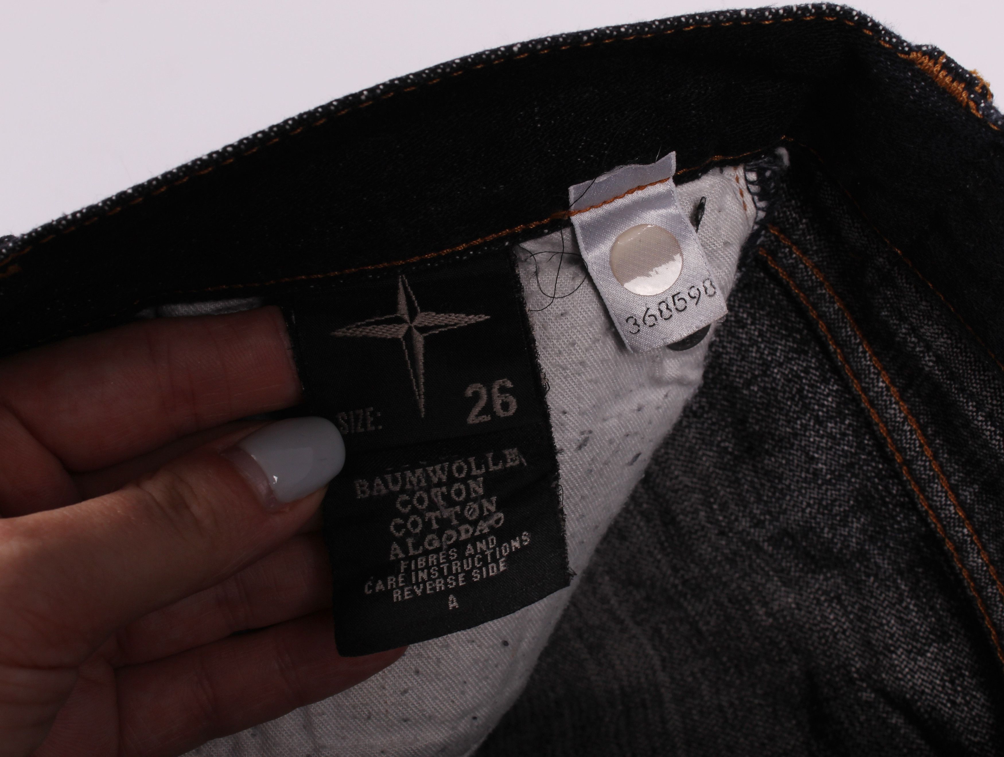 Stone Island Vintage Stone Island Denim's High Waisted Jeans Size 26" / US 2 / IT 38 - 6 Thumbnail