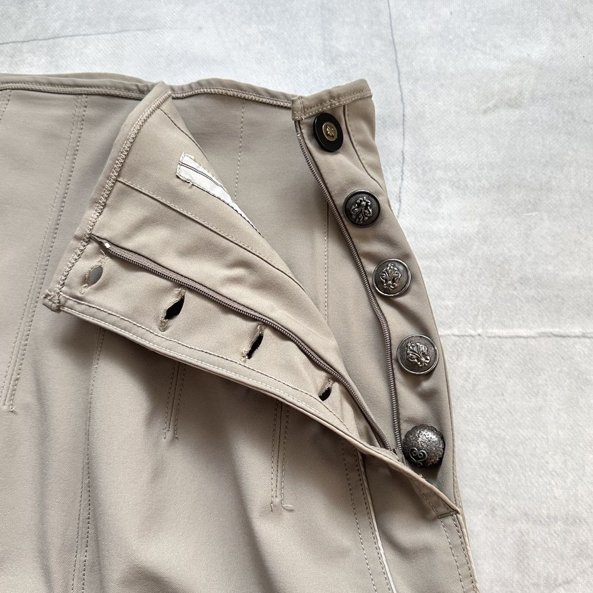 Marithe + Francois Girbaud Vintage Marithe Francois Girbaud Corset Twisted Seam Pants Size 32" / US 10 / IT 46 - 5 Thumbnail