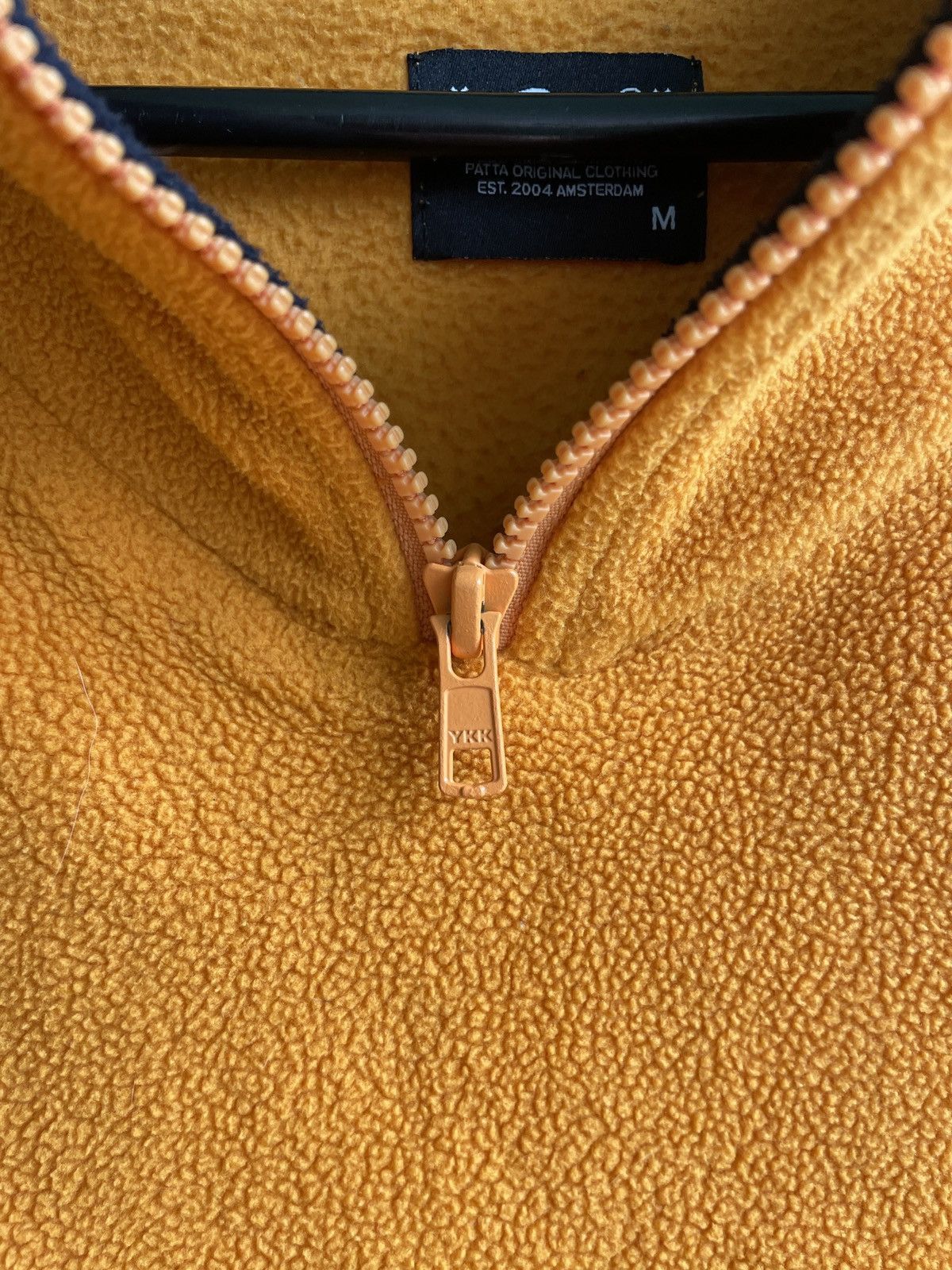Patta Patta Micro Fleece Bahamas Sweater in Black & Yellow Size US M / EU 48-50 / 2 - 14 Thumbnail